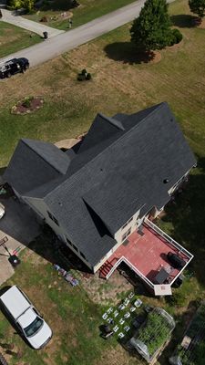 Roof Replacement - GAF Timberline Ultra HDZ Charcoal