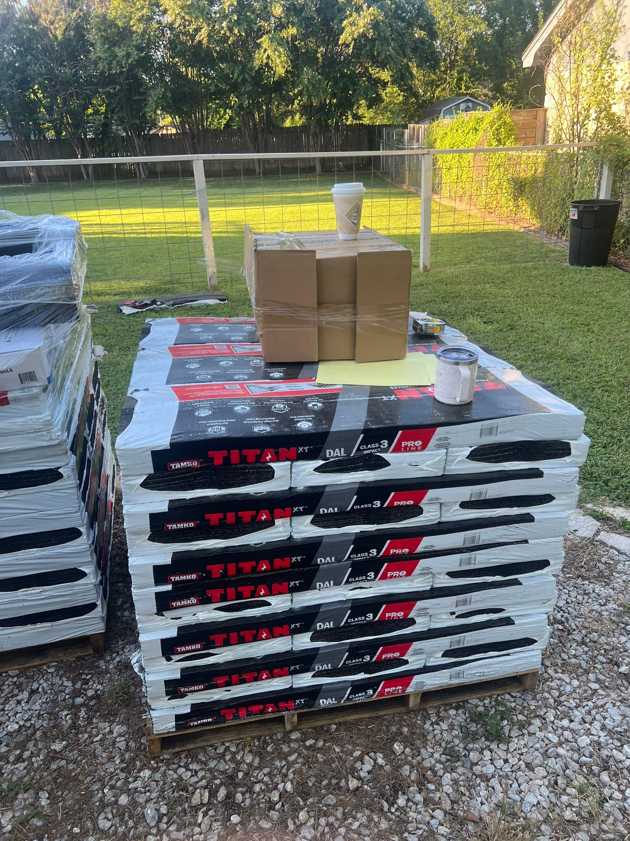 Project in Granbury by Lonestar Roofing and Restoration LLC.