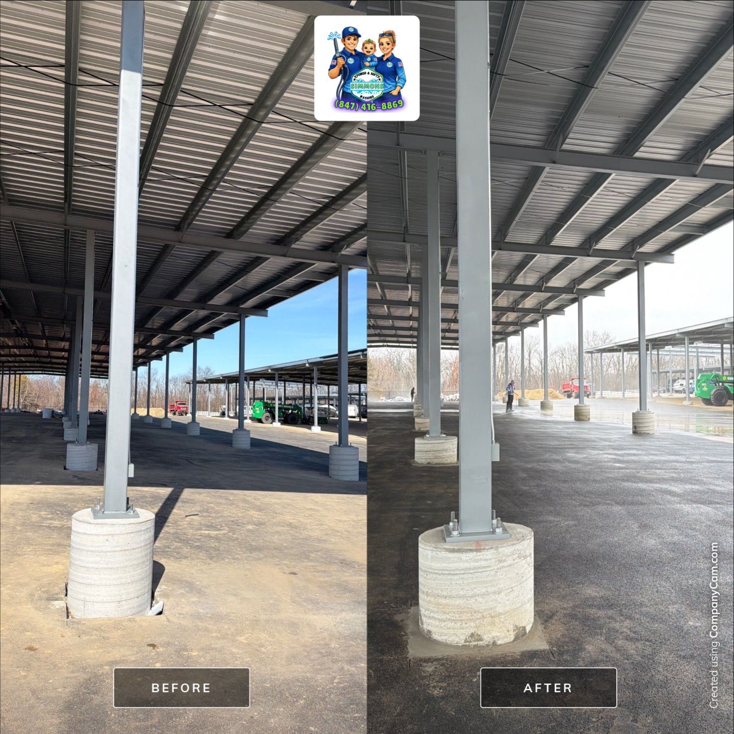 Project in Volo by Simmons Power & Soft Washing