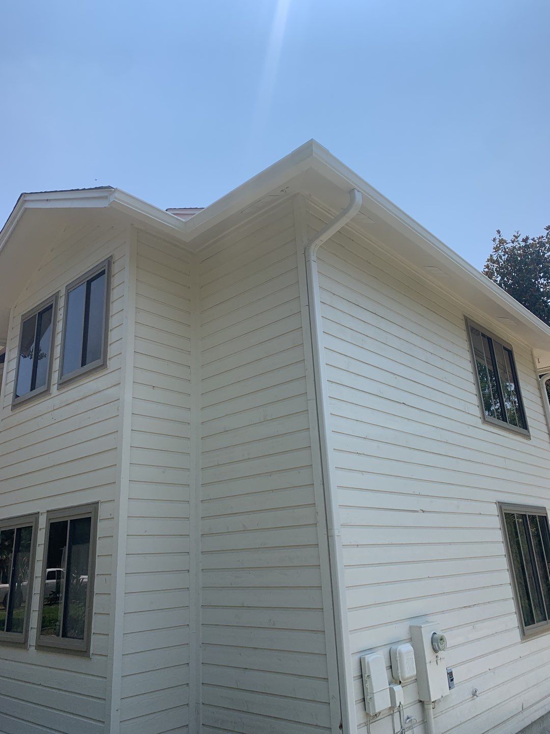 Heavy-Duty Commercial Downspouts in Panama City Beach FL by Gutter Professors