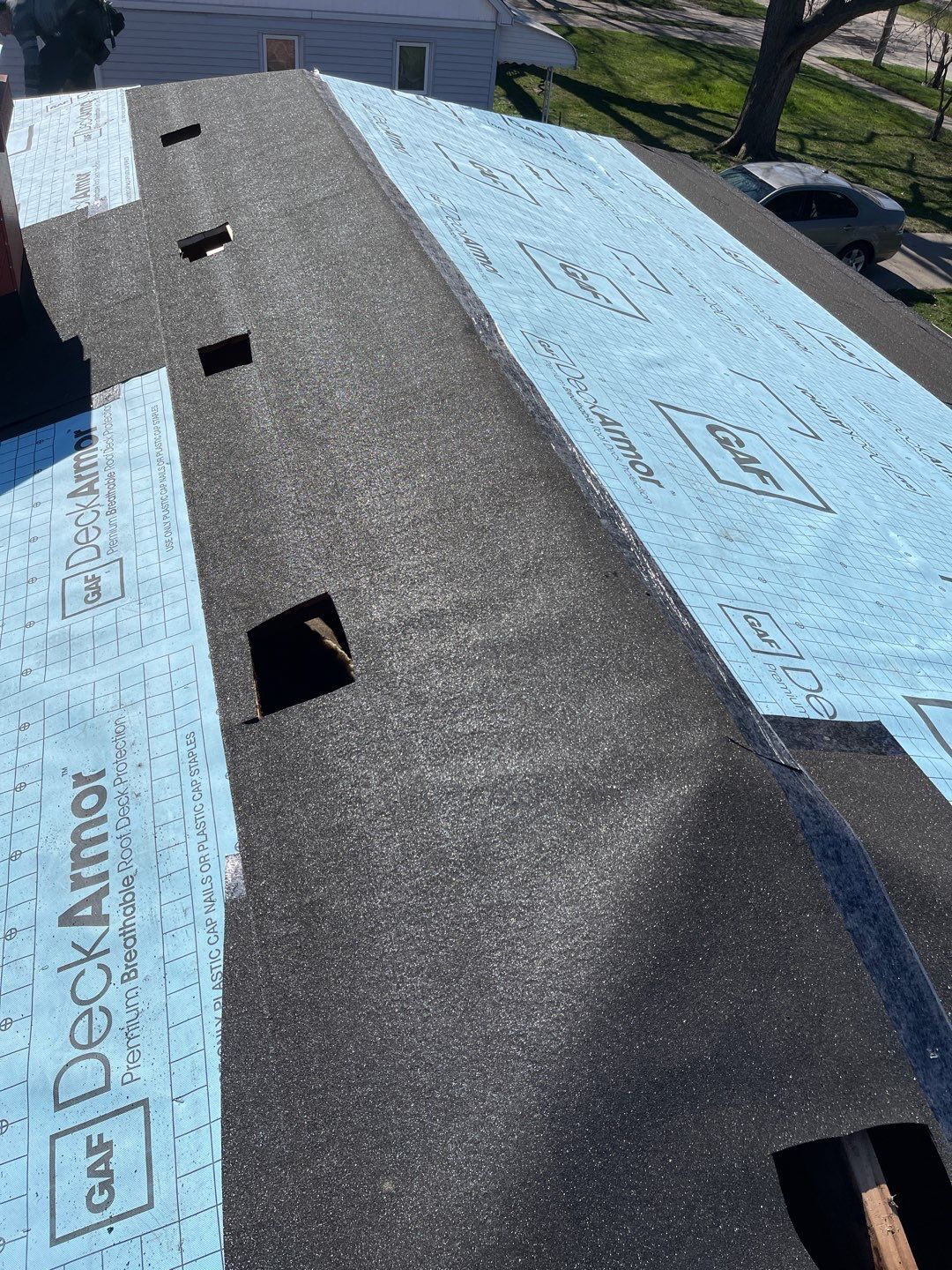 Residential Roofing Installation using New roof by Smart Roof