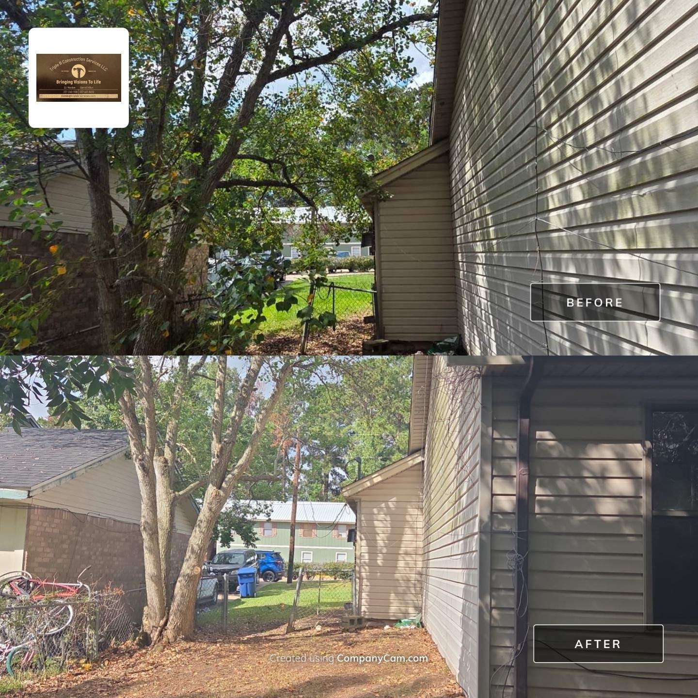 Project in Leesville by Triple B Construction Services LLC