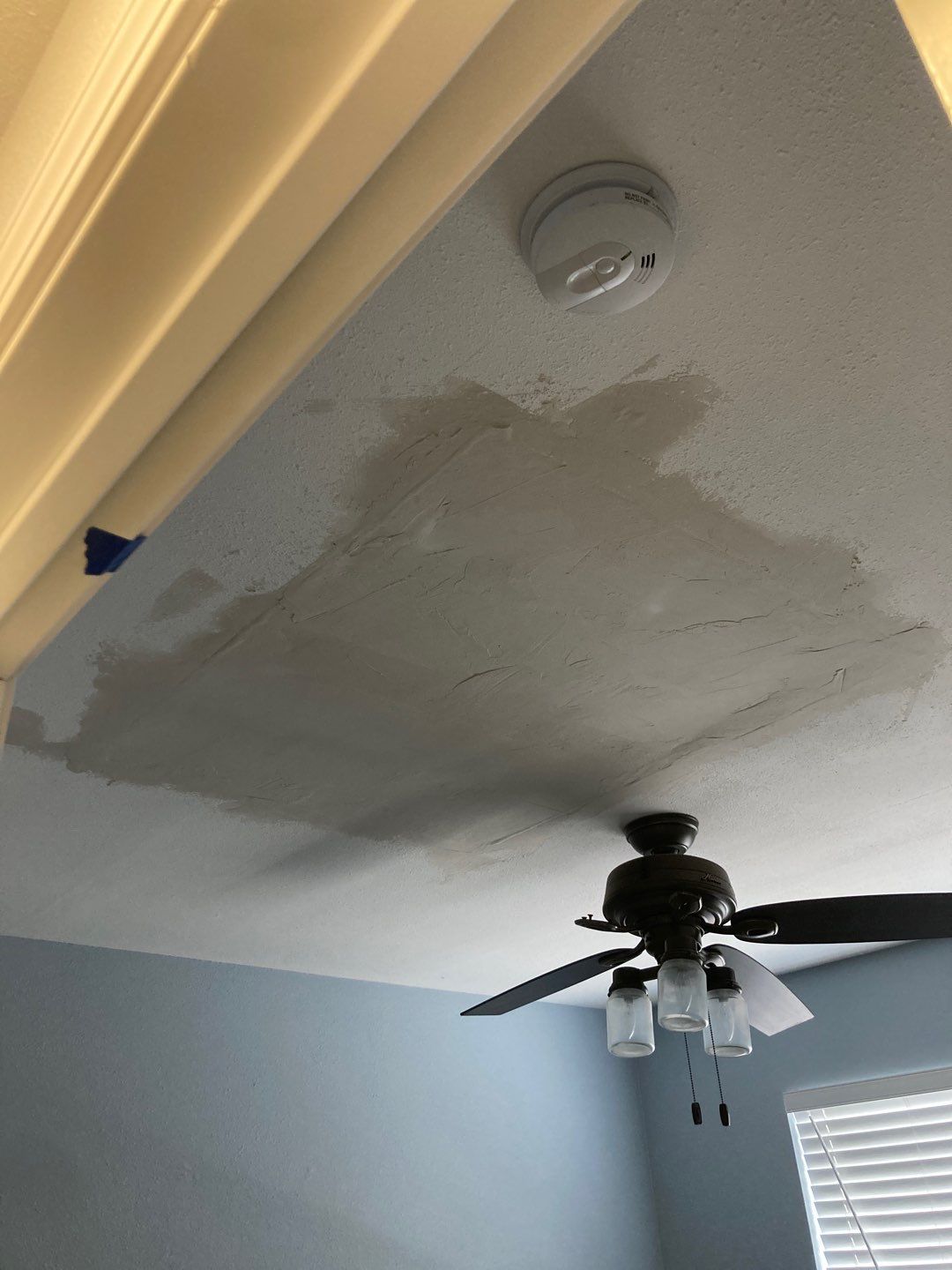 Large Ceiling Drywall Repair by Andre Handyman