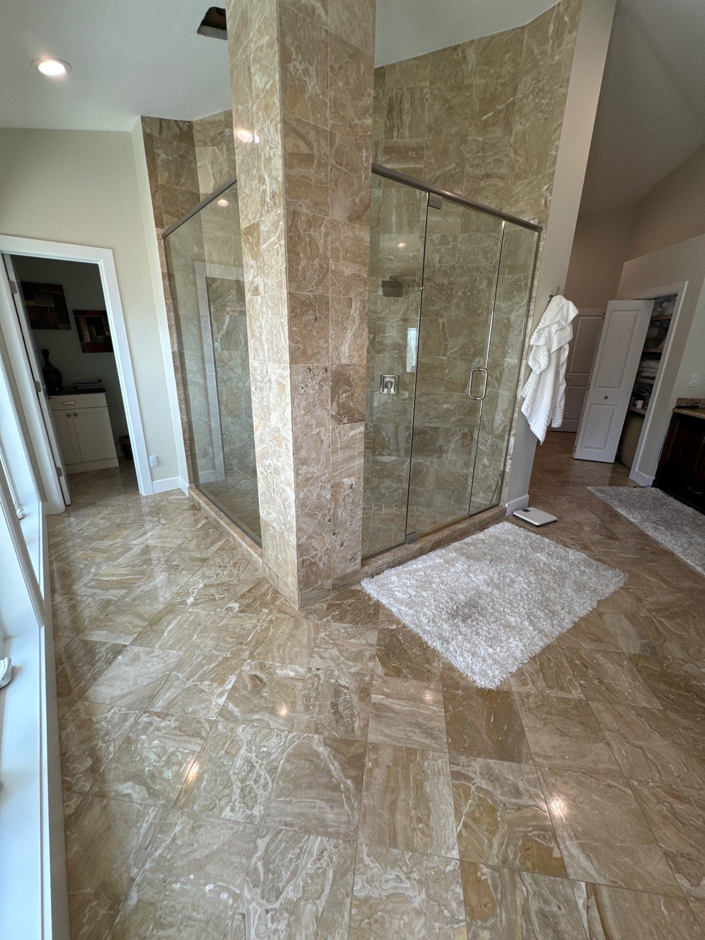 Pine Ridge Estates Master Bath Remodel by Naples Flooring Boutique