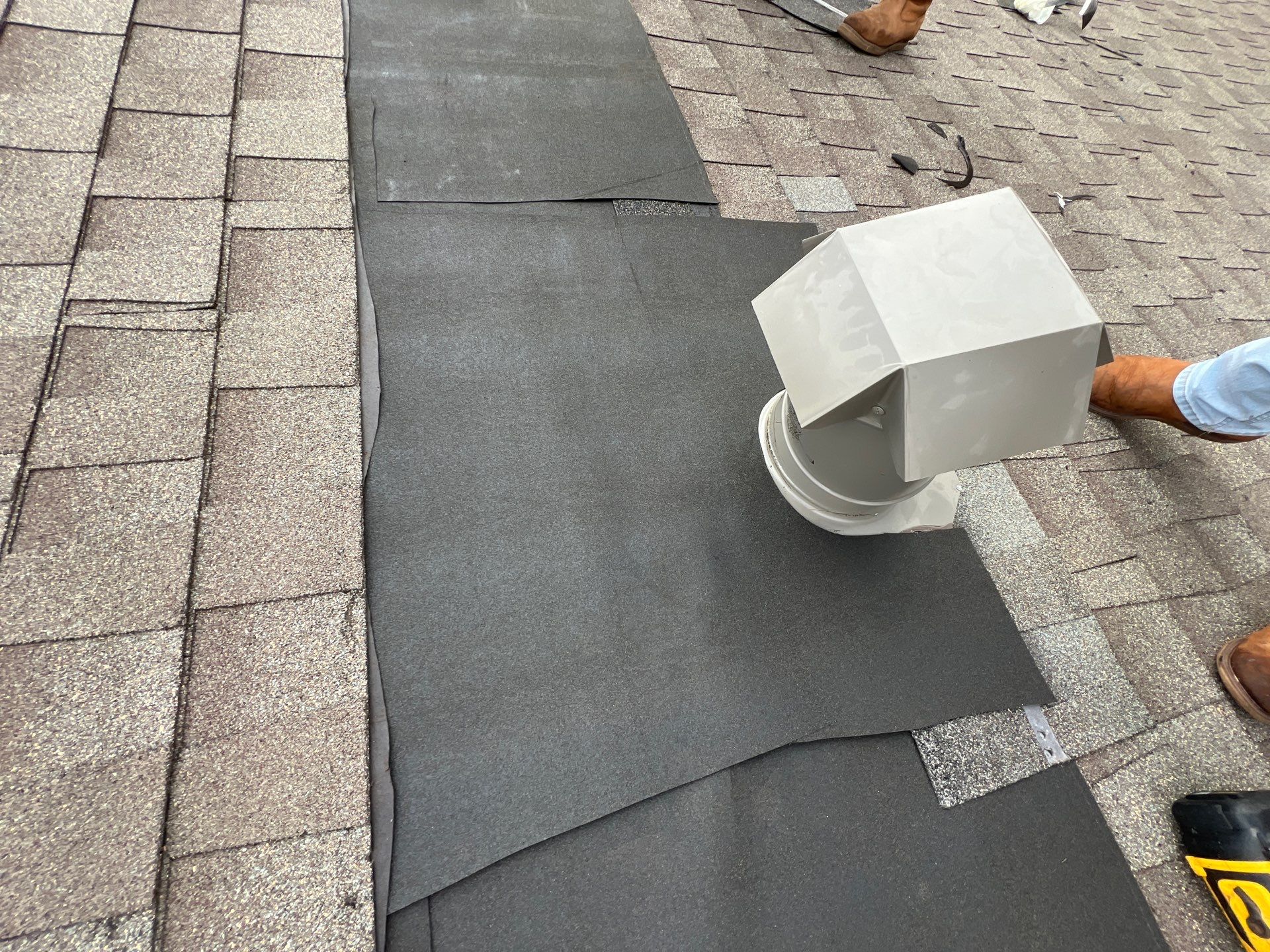 Hail Damage using Owen's Corning Duration (Lifetime) Shingles by Roof Repair Services LLC