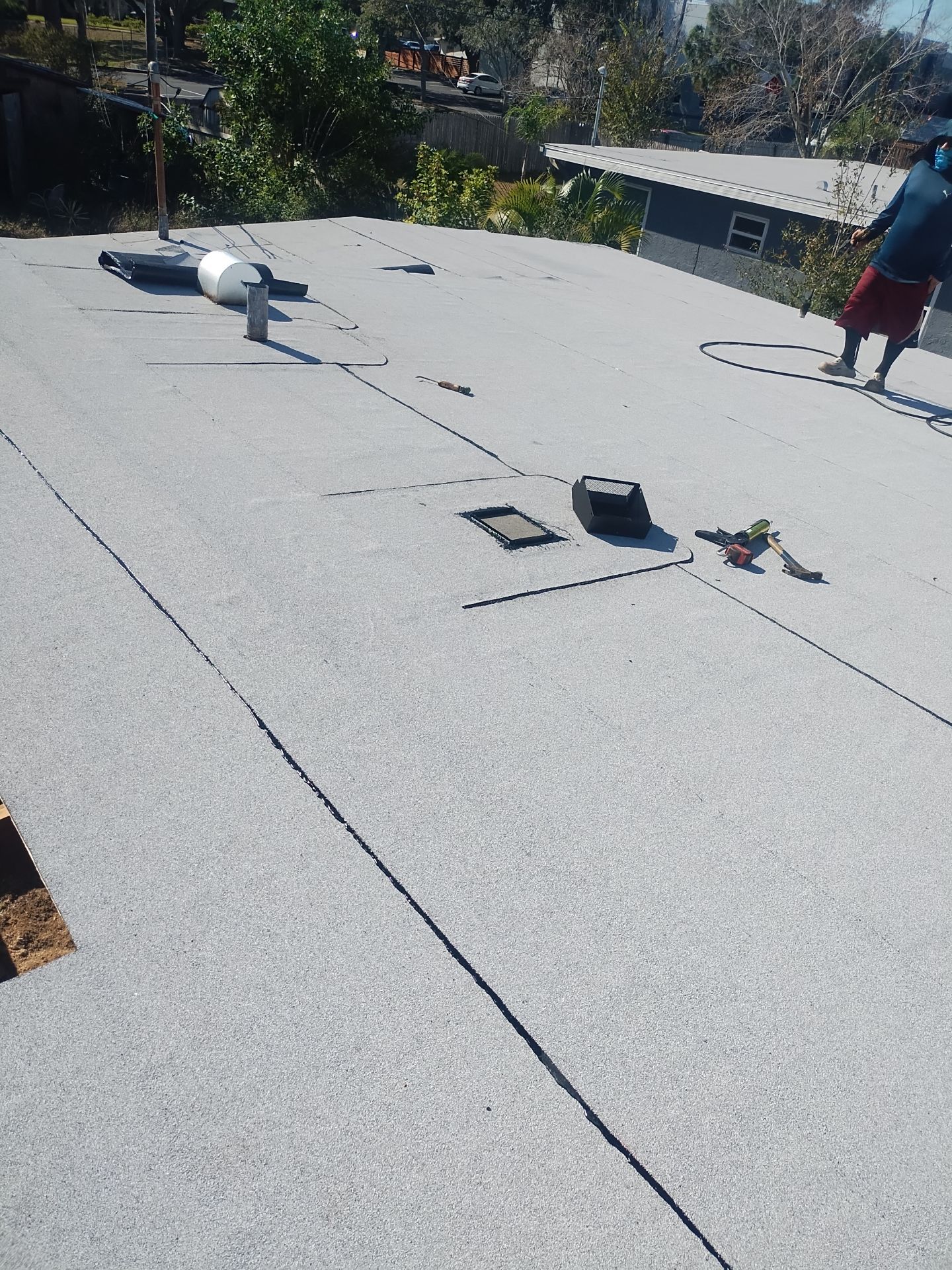 Project in St. Petersburg 33702 by Mitchell Roofing Company LLC 