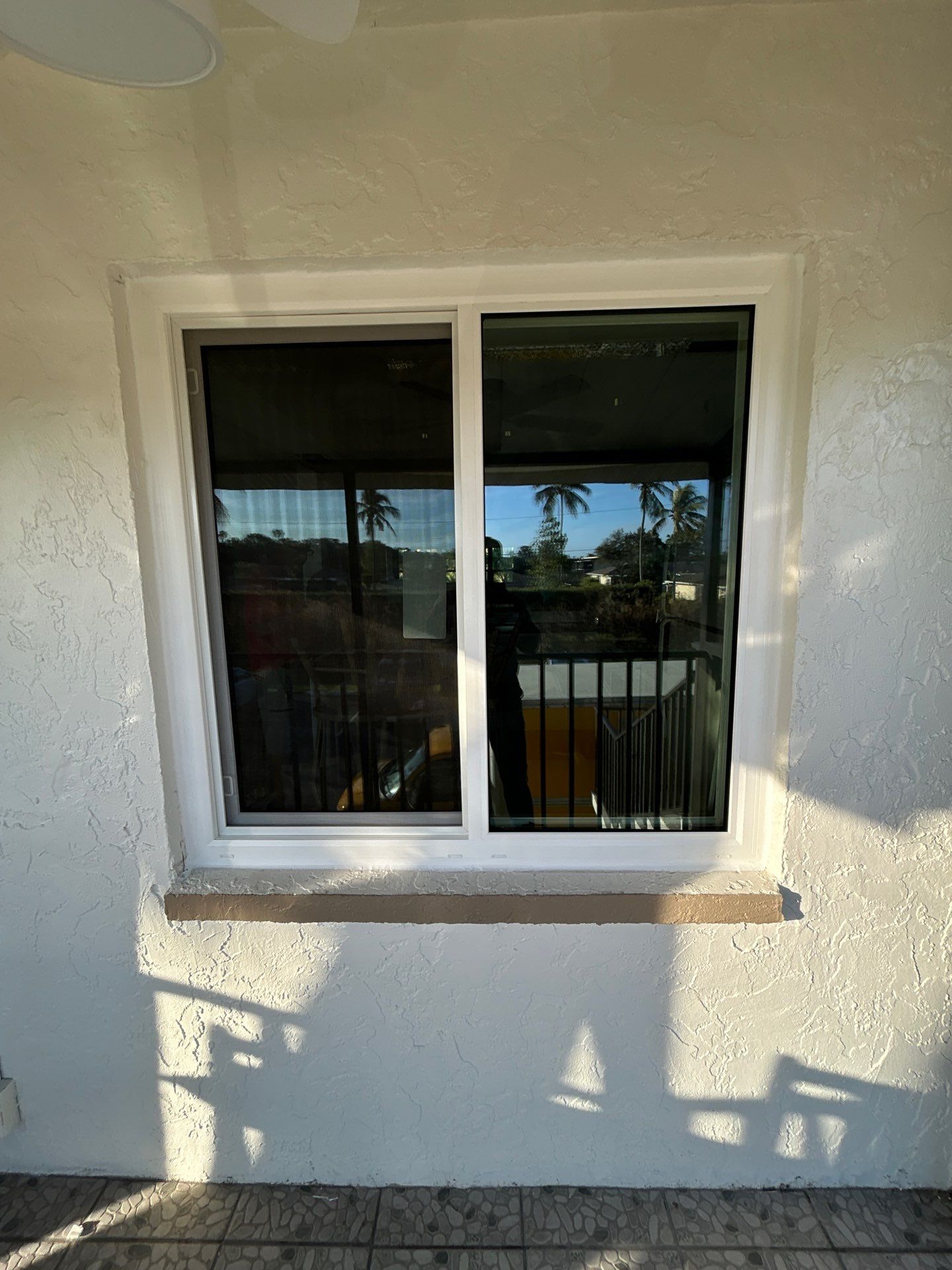 Window Installation using PGT Vinyl by Windows For Life 
