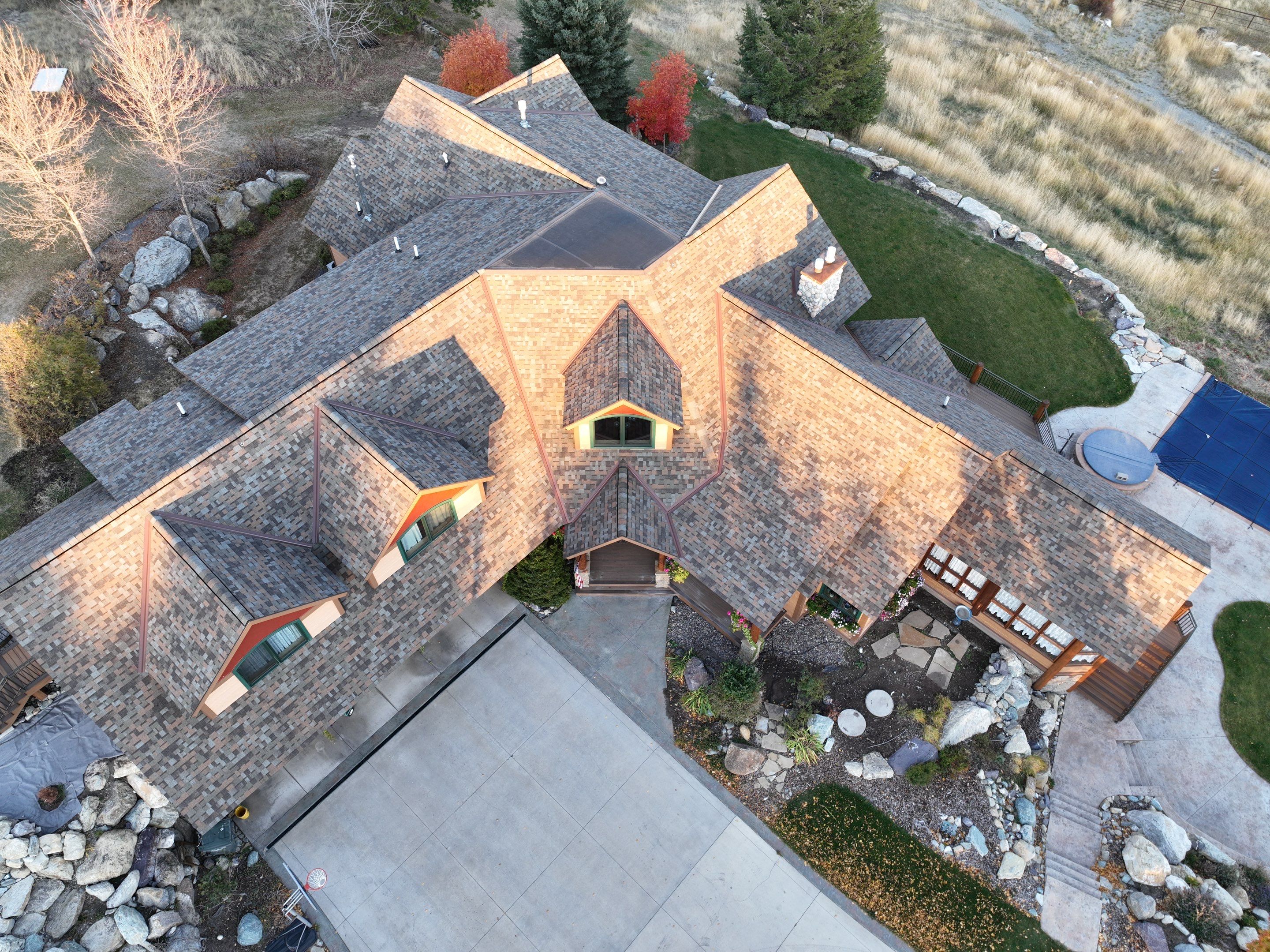 Owens Corning TruDefinition Duration - Aged Copper by Montana Roofing Solutions