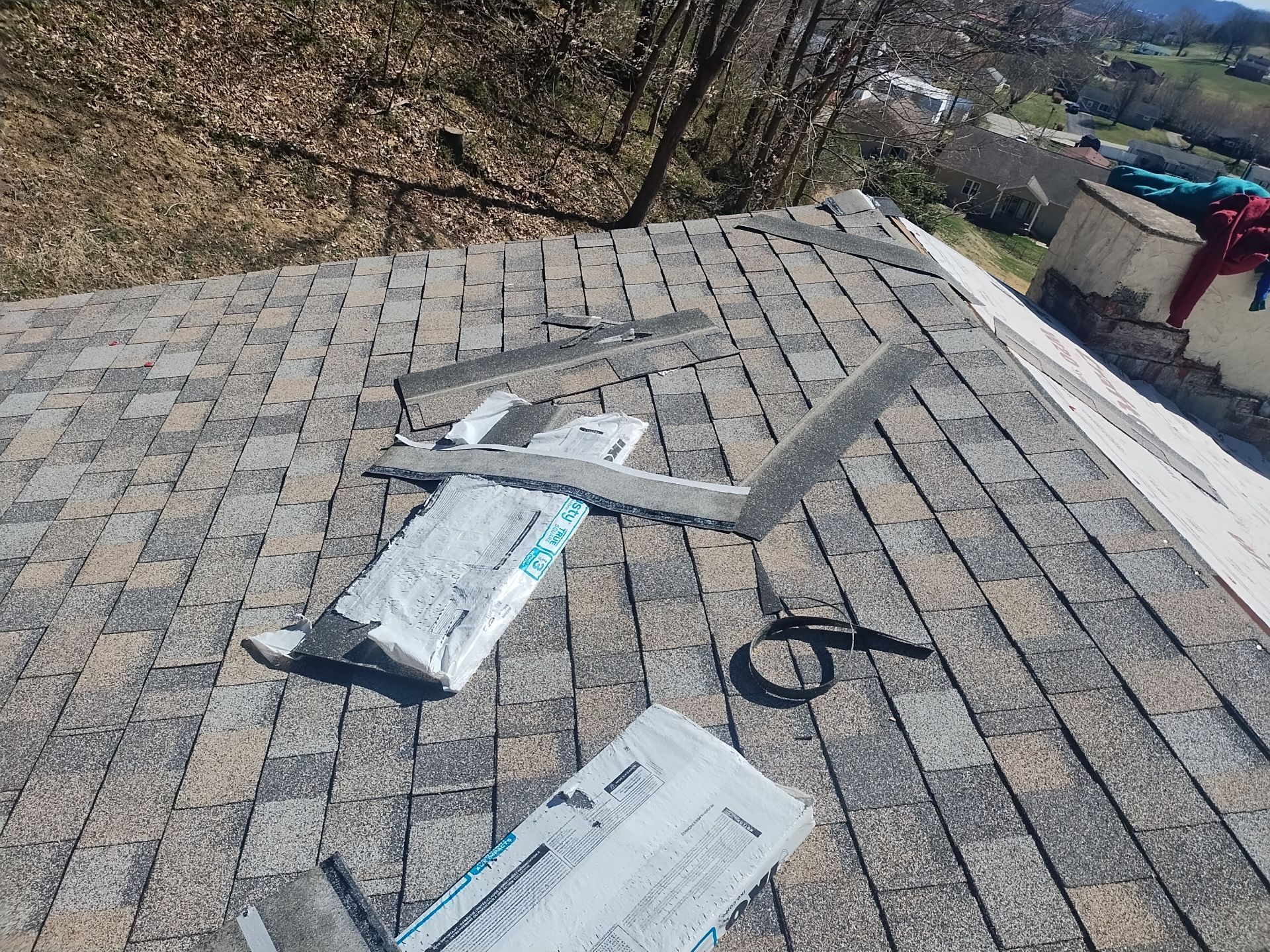 Residential Roofing Installation using Performance Shingles by Mr. Roofer
