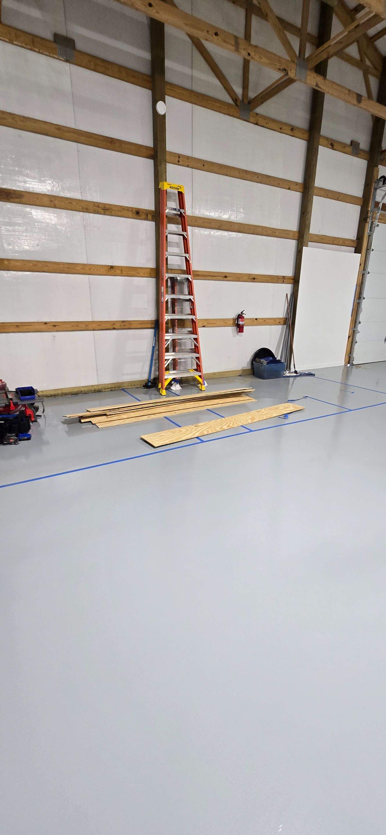 Warehouse Office & Storage Build by A Step Above Handy LLC 