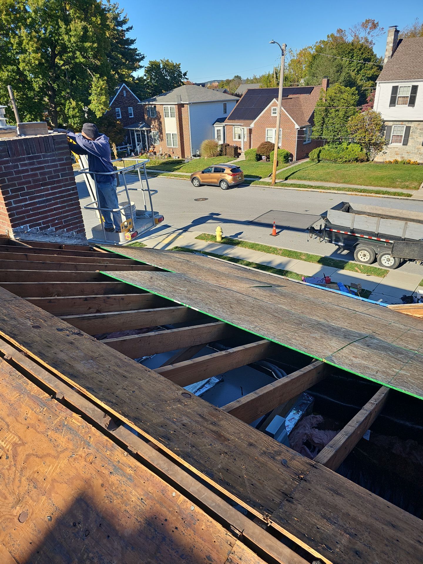 Complete Roof and Chimney Restoration in Hanover PA with Owens Corning Platinum Protection by Bealing Roofing & Exteriors