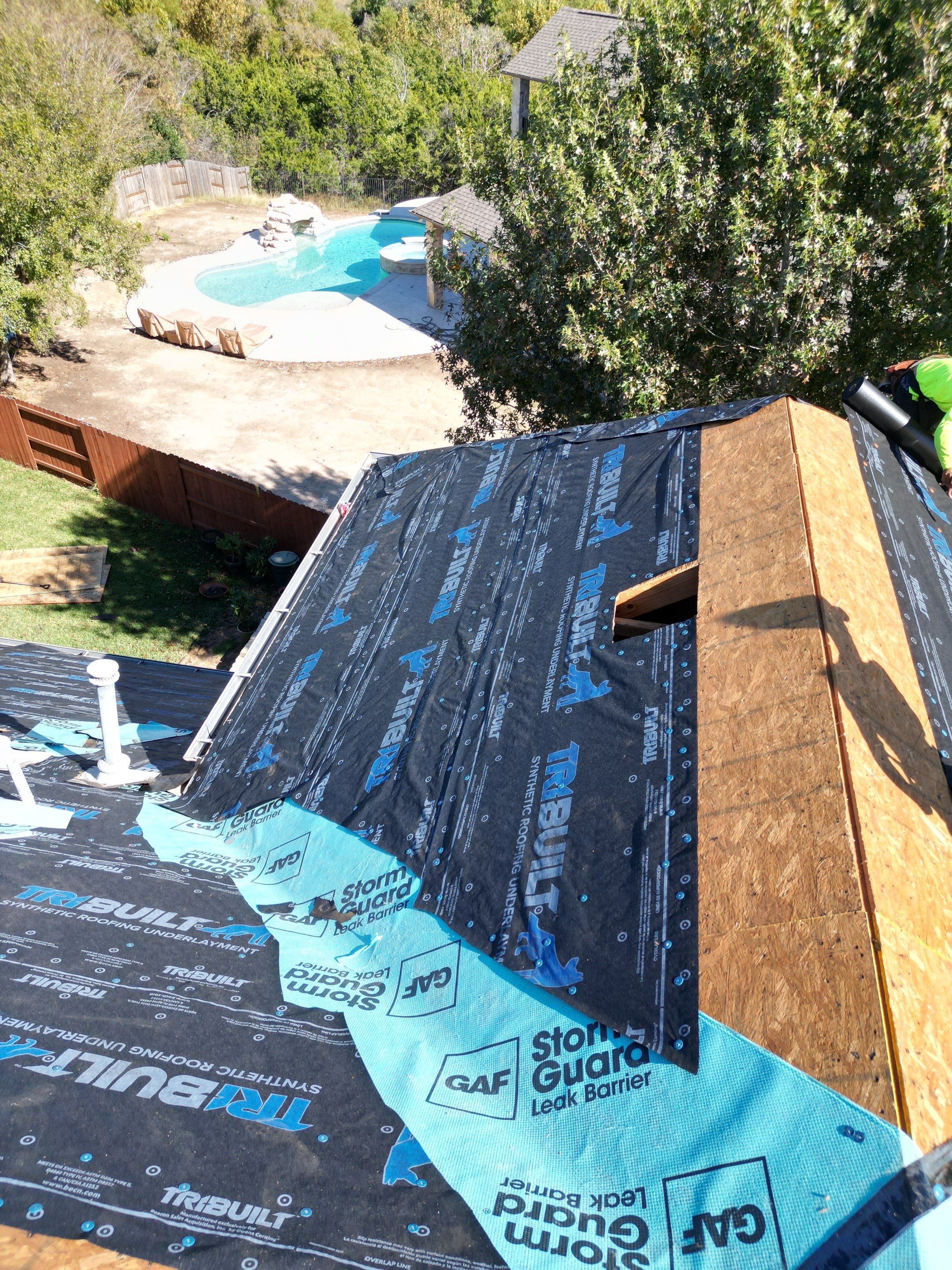 Project in Cedar Park by Rhino Roofing and General Contracting, LLC