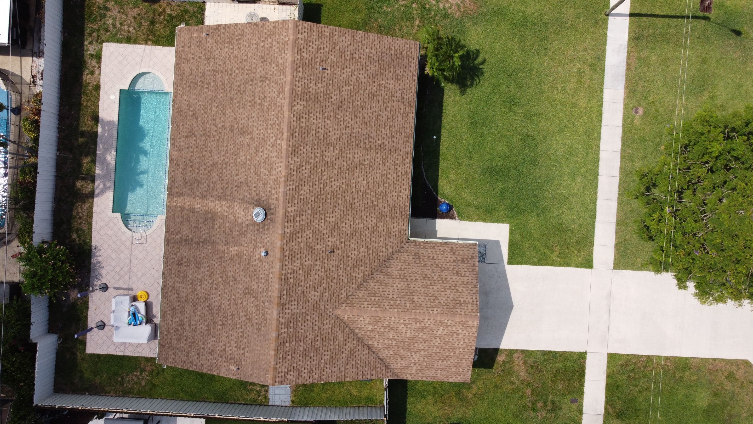 Residential Roofing Installation using Mil Finish-Unpainted by BLUES BROTHERS CONSTRUCTION CORP