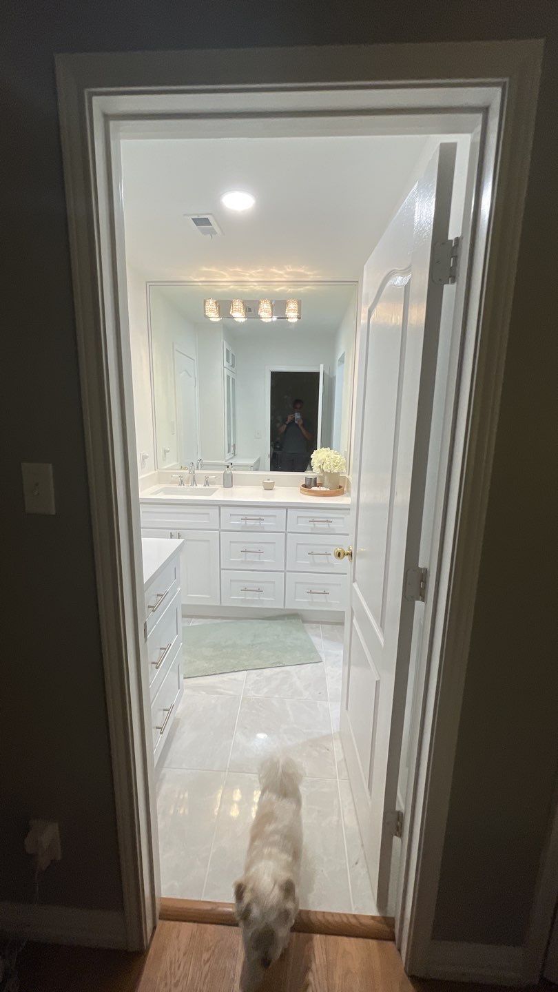 Full Bathroom Remodel by First United Roofing & Construction