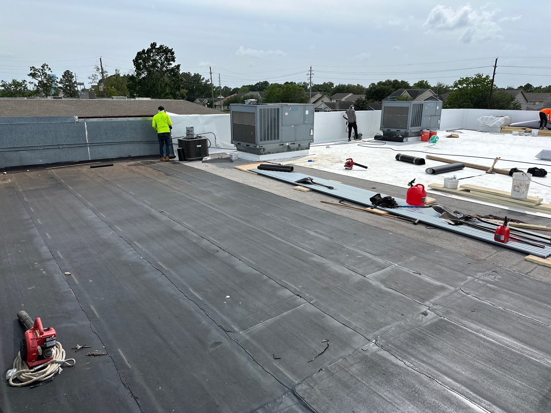 Project in Houston by Hartland Roofing & Construction