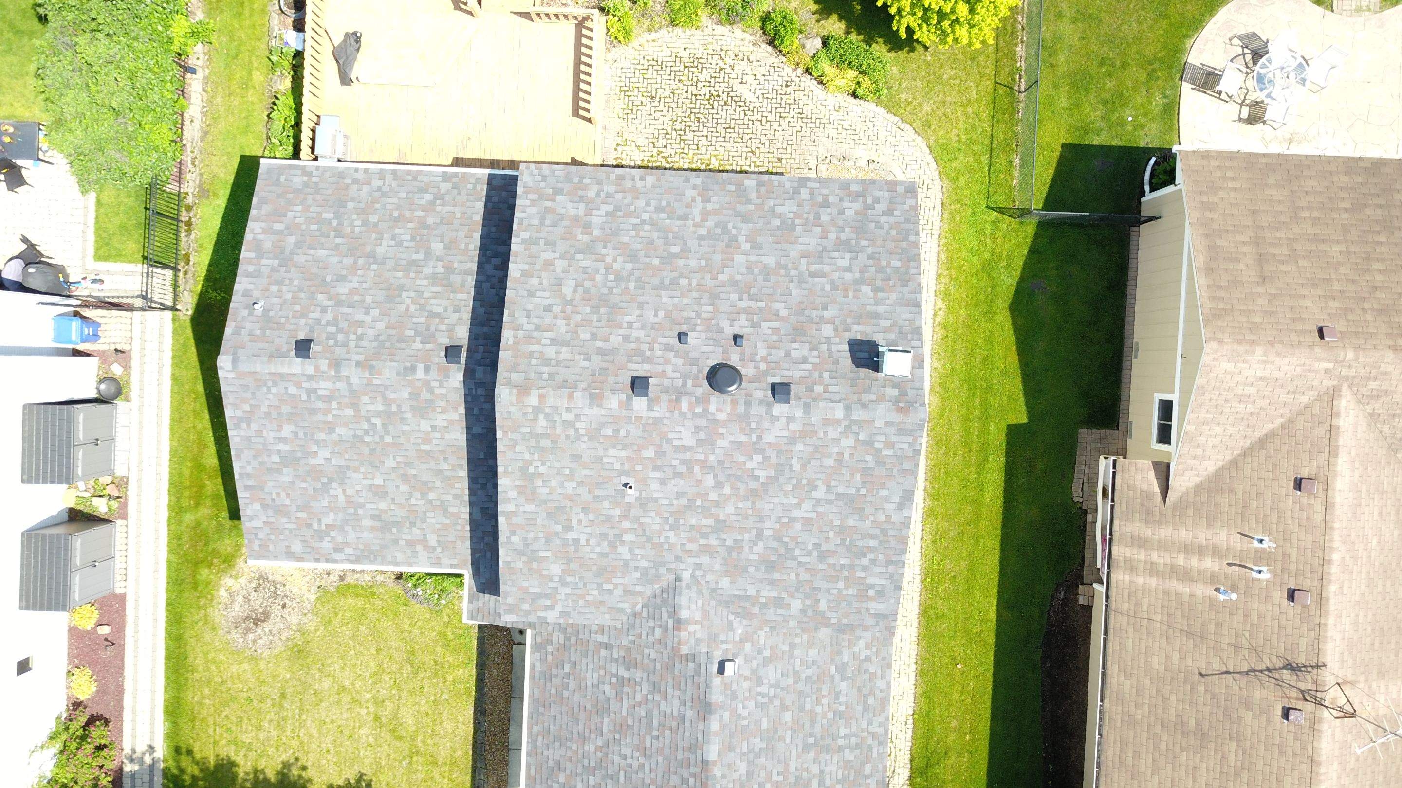 Residential Roofing Installation with Vista shingles in Wheaton by Pro Home Services Inc