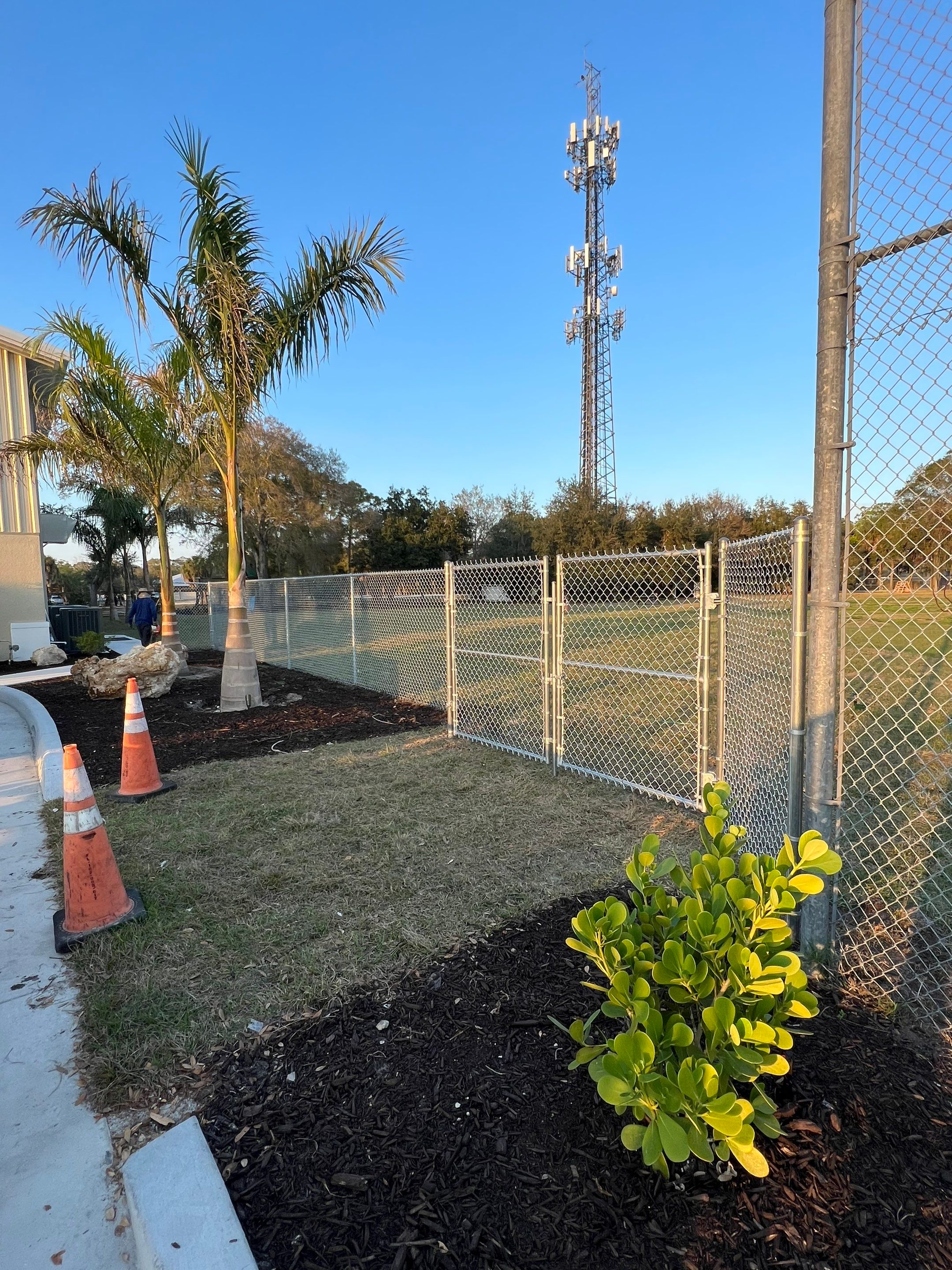 Sarasota, FL 6ft. Tall Commercial Chain-link Fence  by Asap fence and gates, LLC