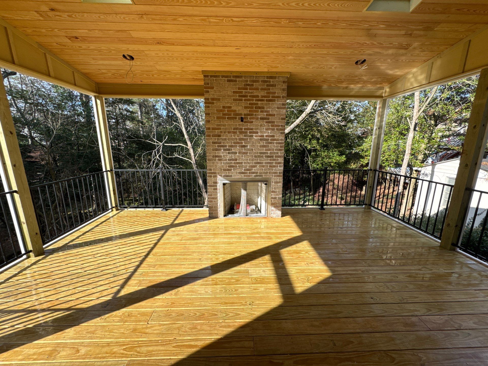 Atlanta Multi-Level Deck and Custom Screened-In Porch Addition by Swift Home Renovations