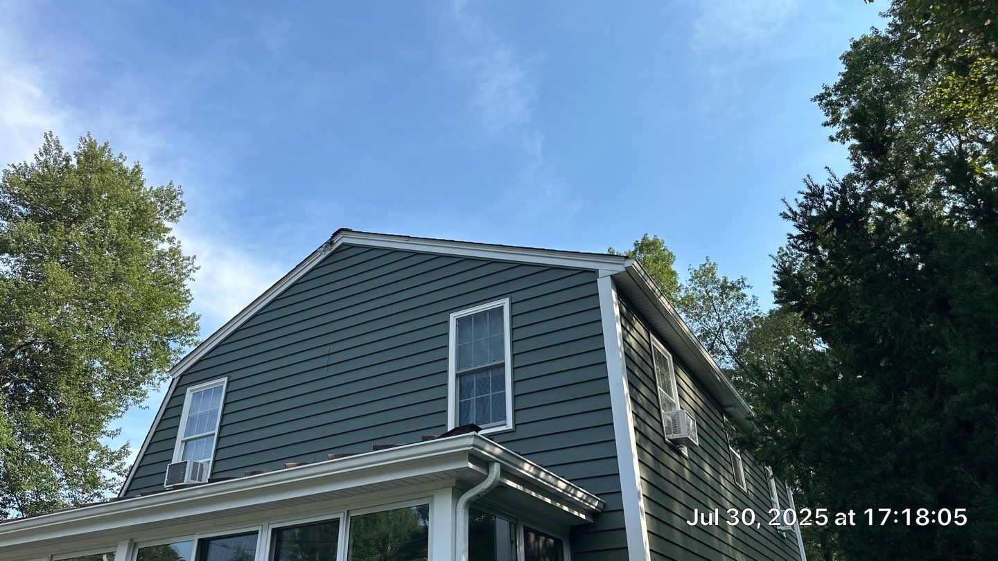 Full Roof Replacement & Farmers Porch Restoration – Asphalt + Standing Seam Metal by Mighty Dog Roofing of Greater Middlesex County