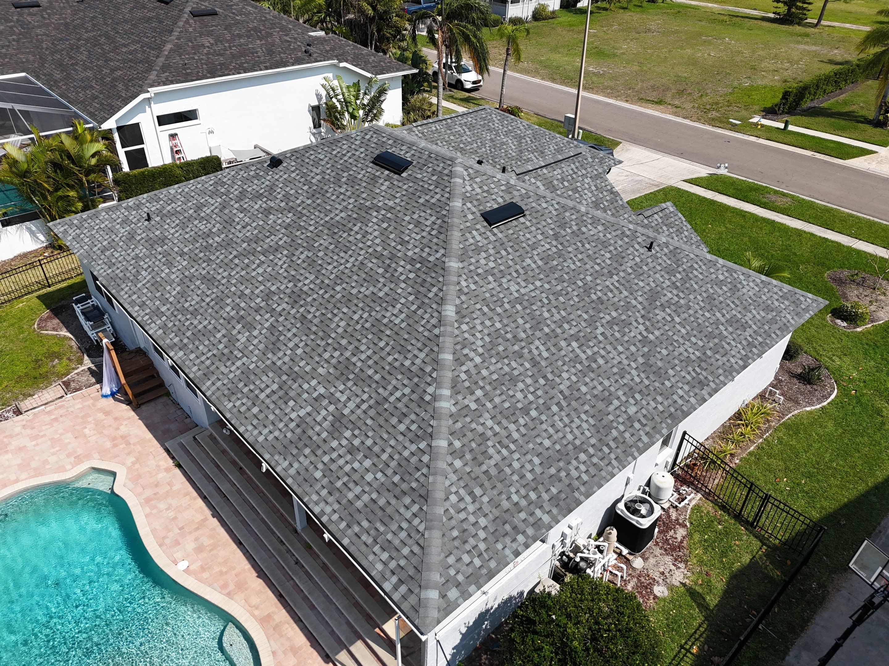 Roof Replacement in Apollo Beach Fl. by Steadfast Roofing 