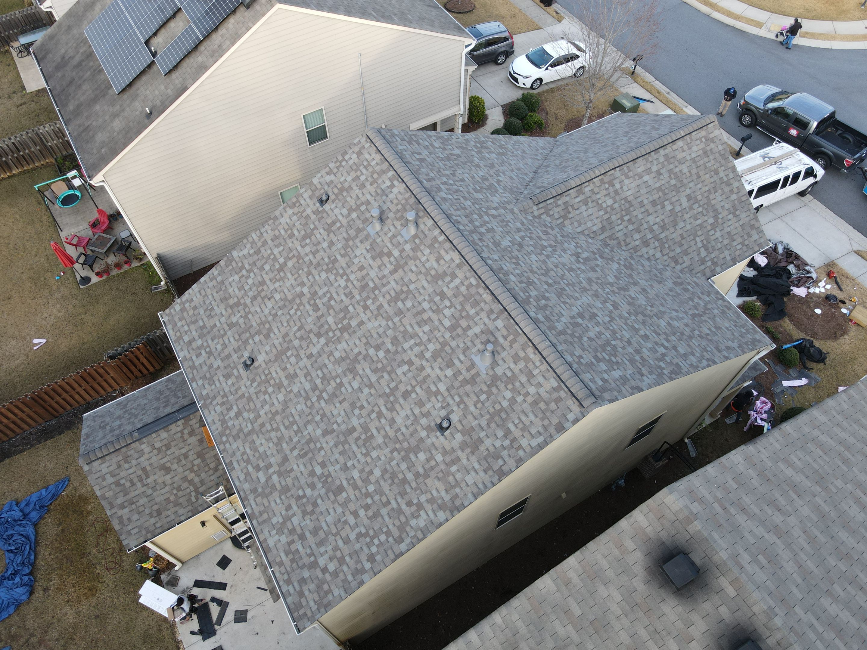 Residential Roofing Installation using Owens Corning by Inspector Roofing and Restoration