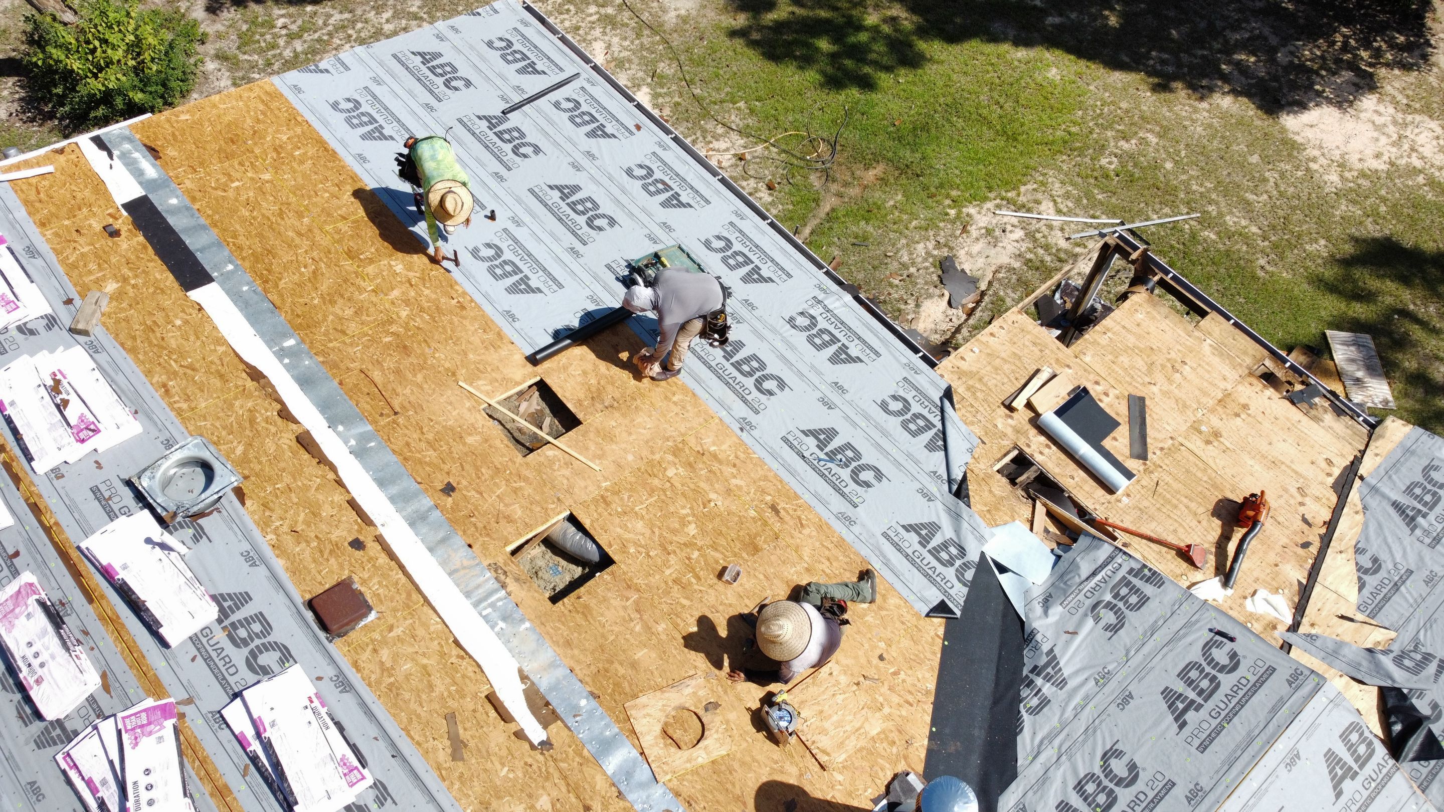 Project in Conroe by Roof Guard And Construction