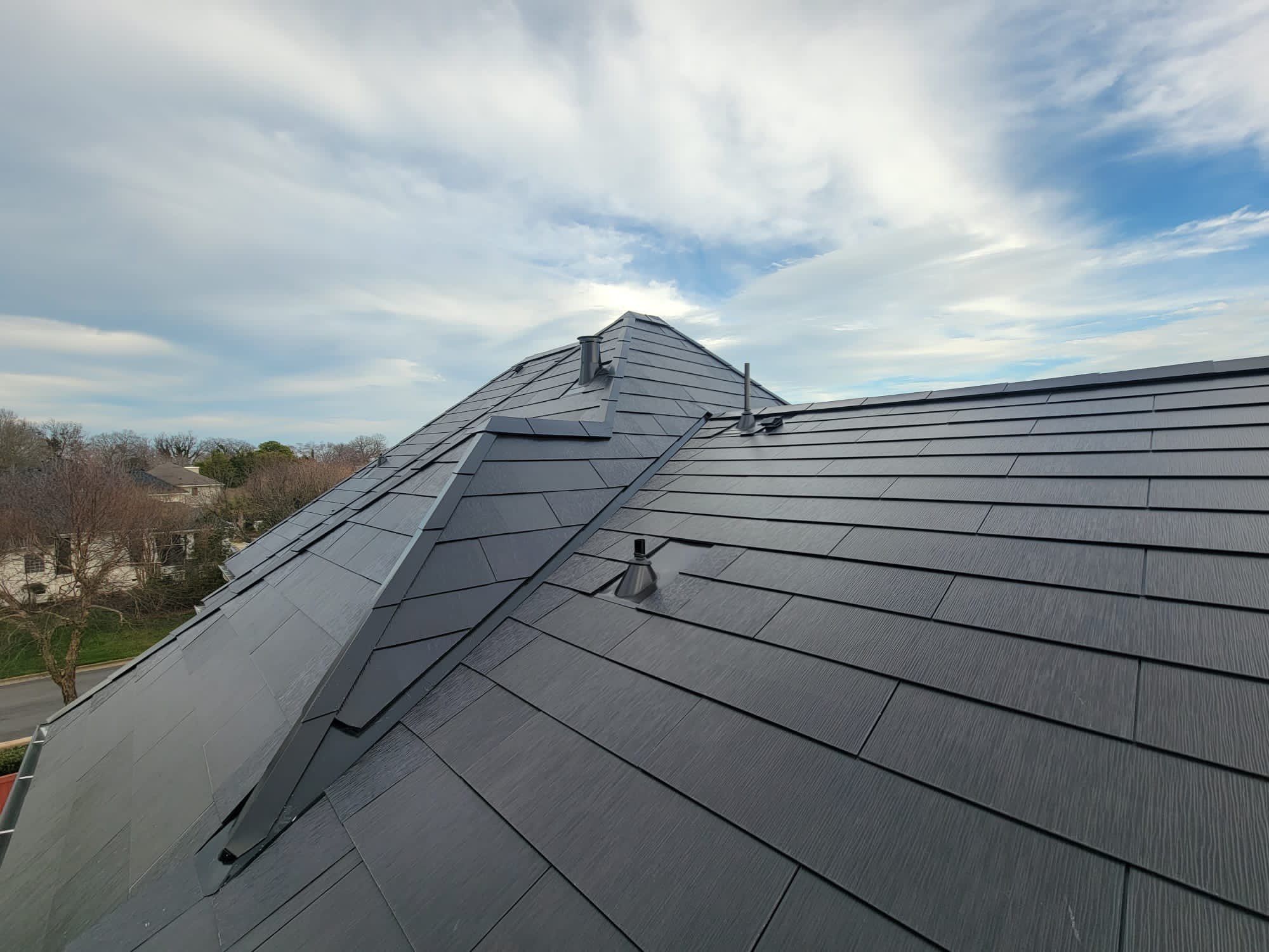 Tesla Solar Roof in Virginia Beach by American Home Contractors