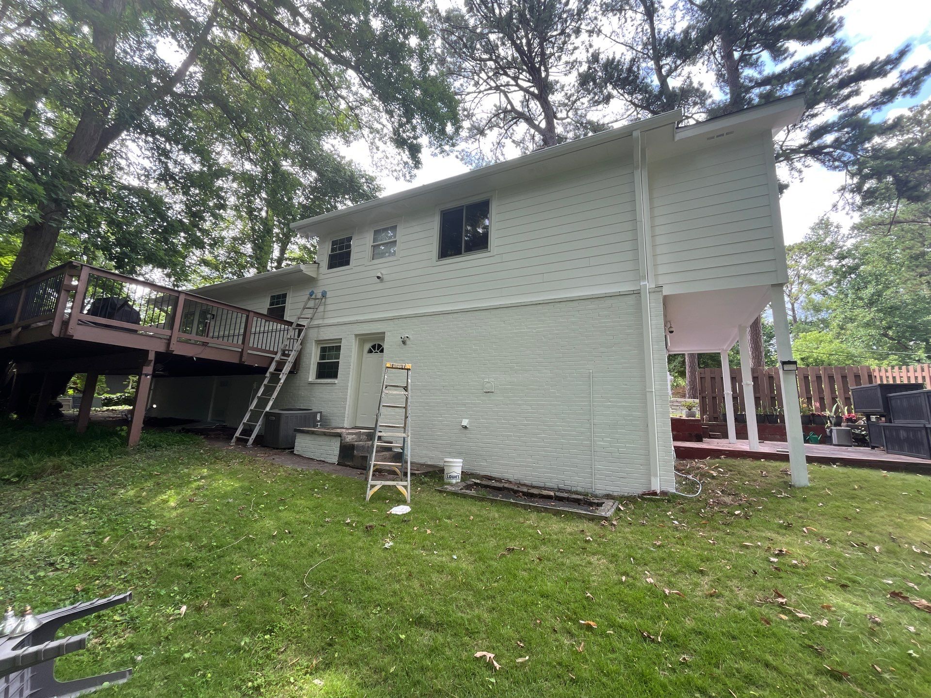 Siding and Door Replacement with Exterior Painting in Atlanta, GA by Nelson Exteriors