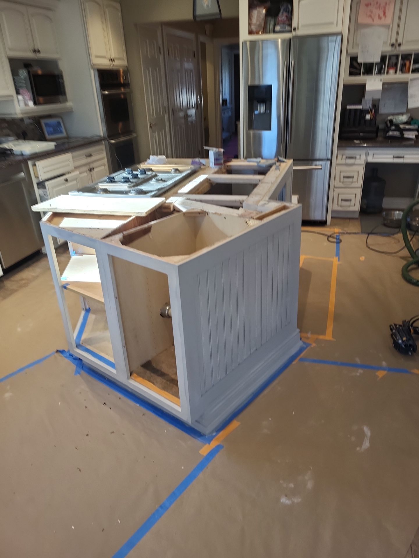Custom Island Remodel by Spectrum Painting, LLC