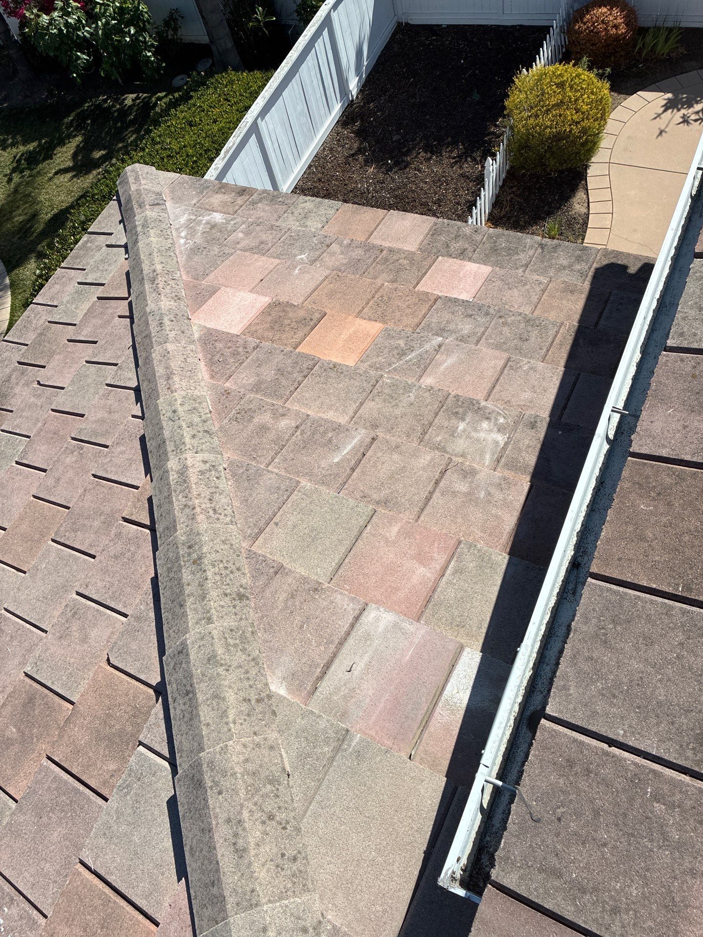 Carlsbad Concrete Tile Roof Replacement with Copper Flashing and Skylights by Reliable Roofing San Diego Inc.