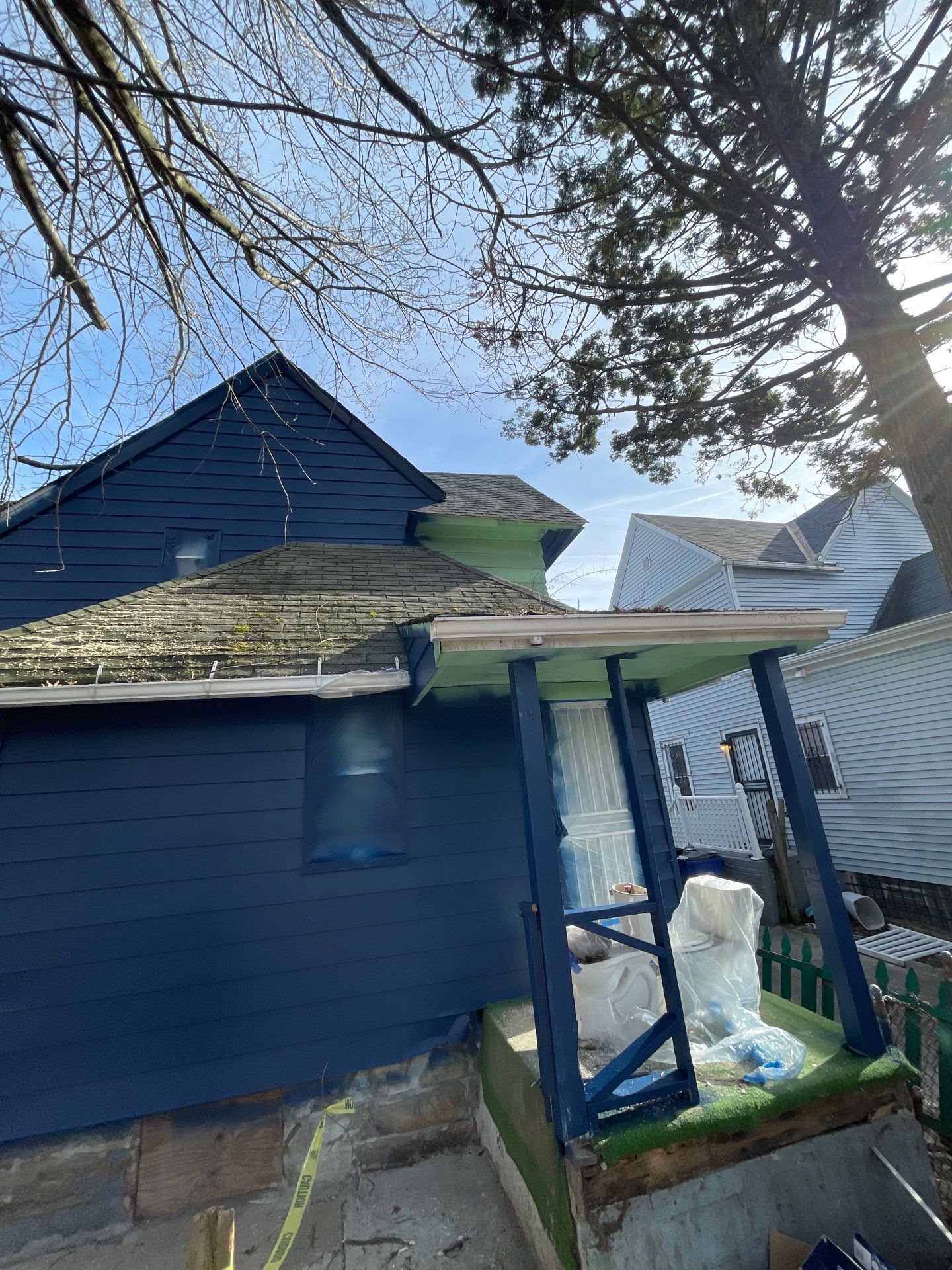 Exterior Painting using Benjamin Moore Element Guard by Callaway Contracting LLC