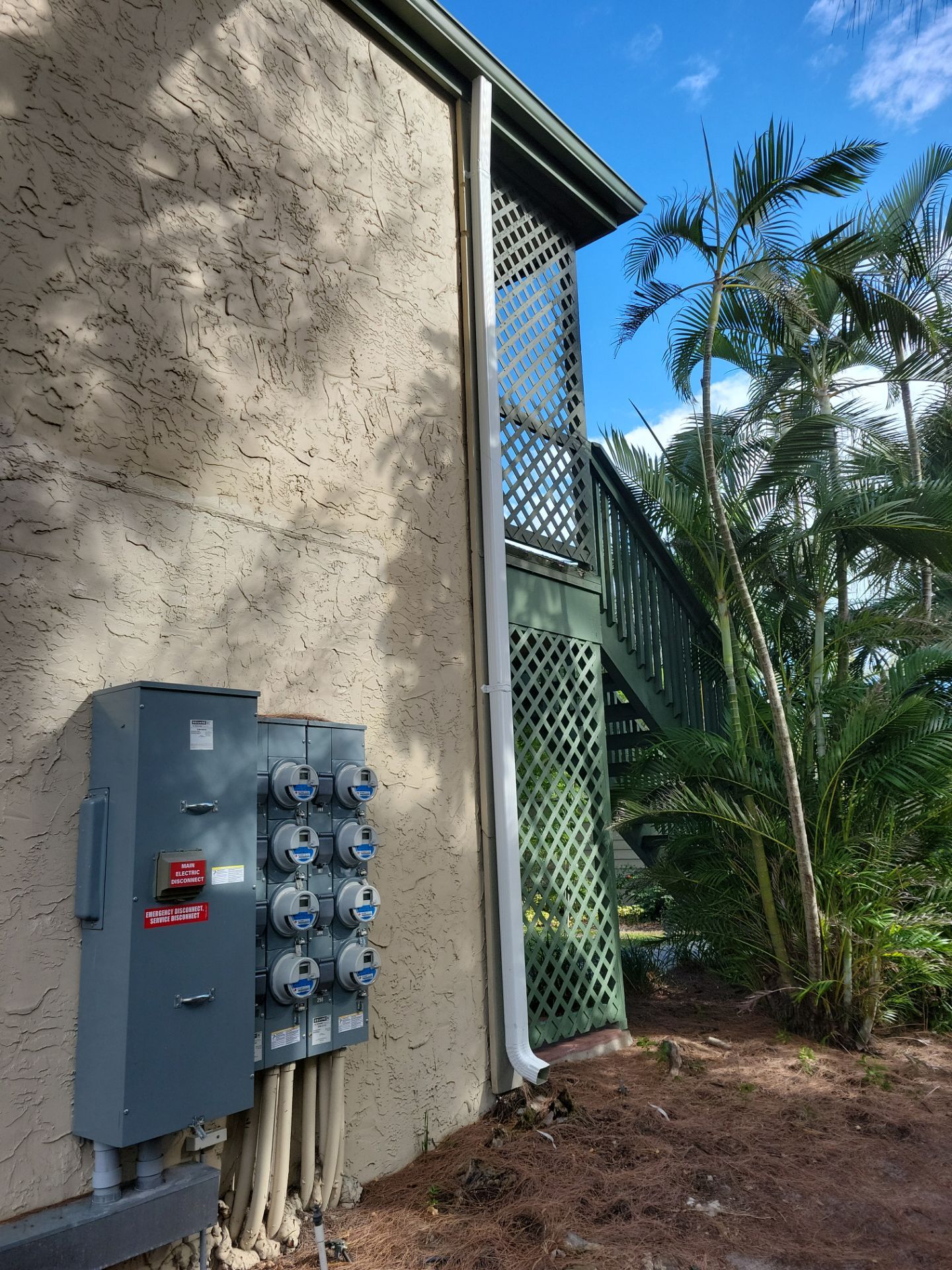 White Gutters Repair and Installation in Sarasota FL by Gutter Professors