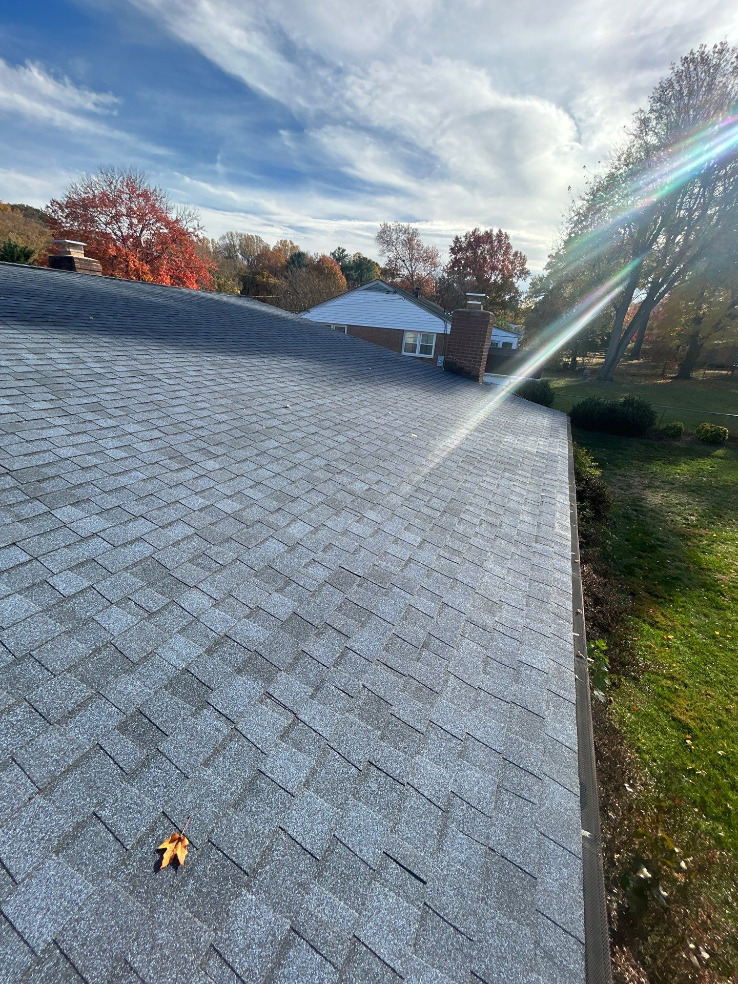 Faifax : Residential Roof Replacement with CertainTeed Landmark Pro in Max Def Coastal Blue  by RM Banning, Inc.