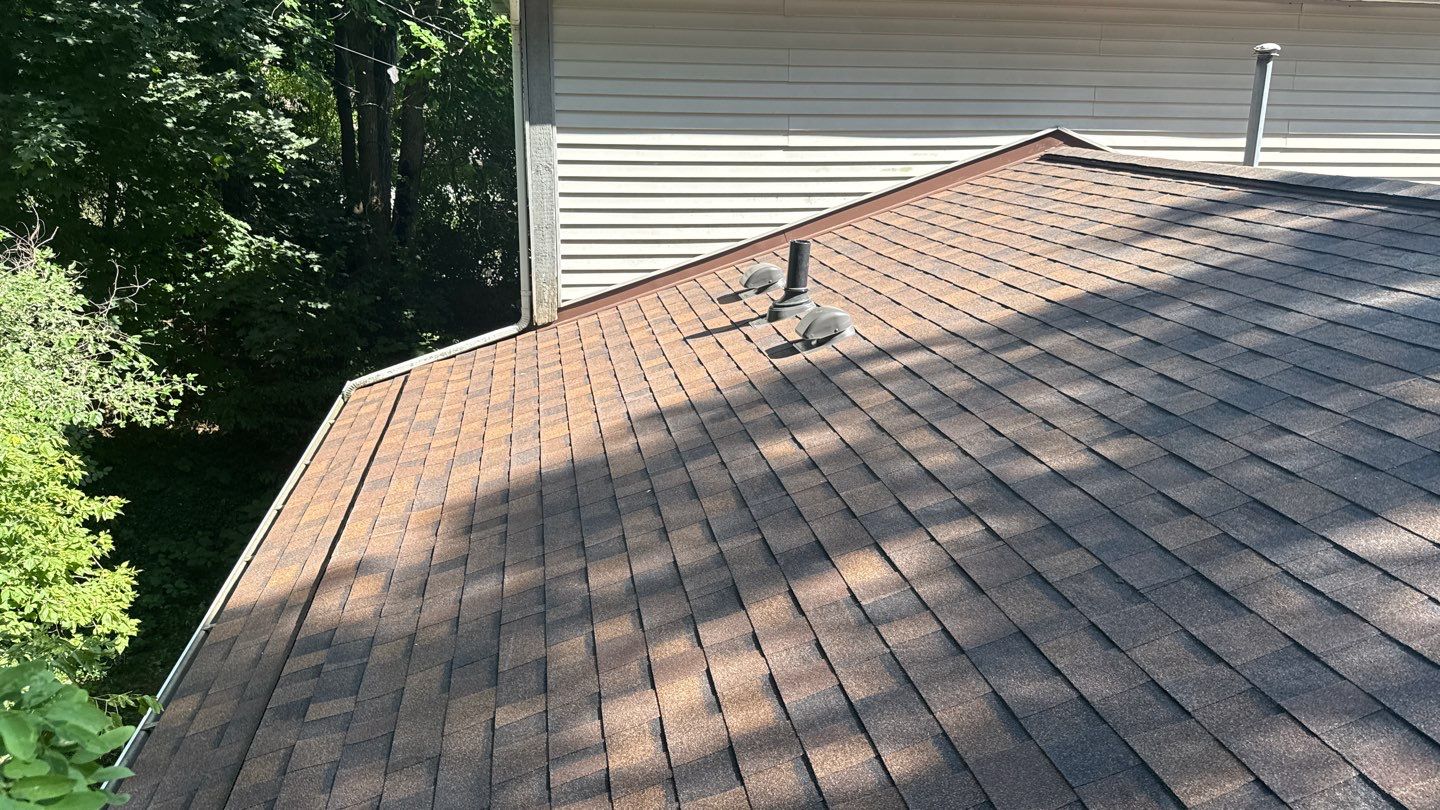 Roof Replacement using Owens Corning Brownwood by 180 Contractors