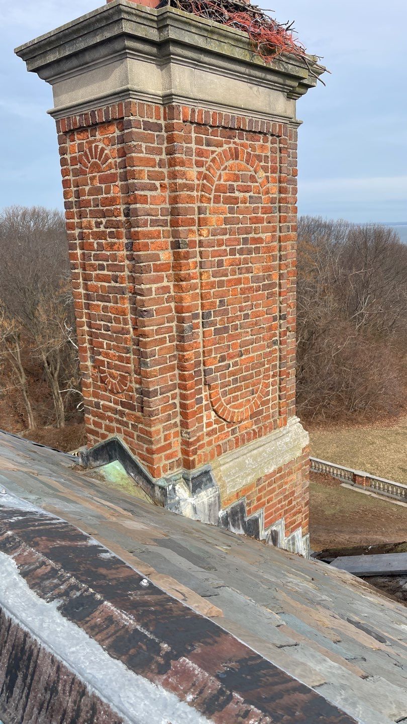 Caumsett Mansion by Above All Gutters 
