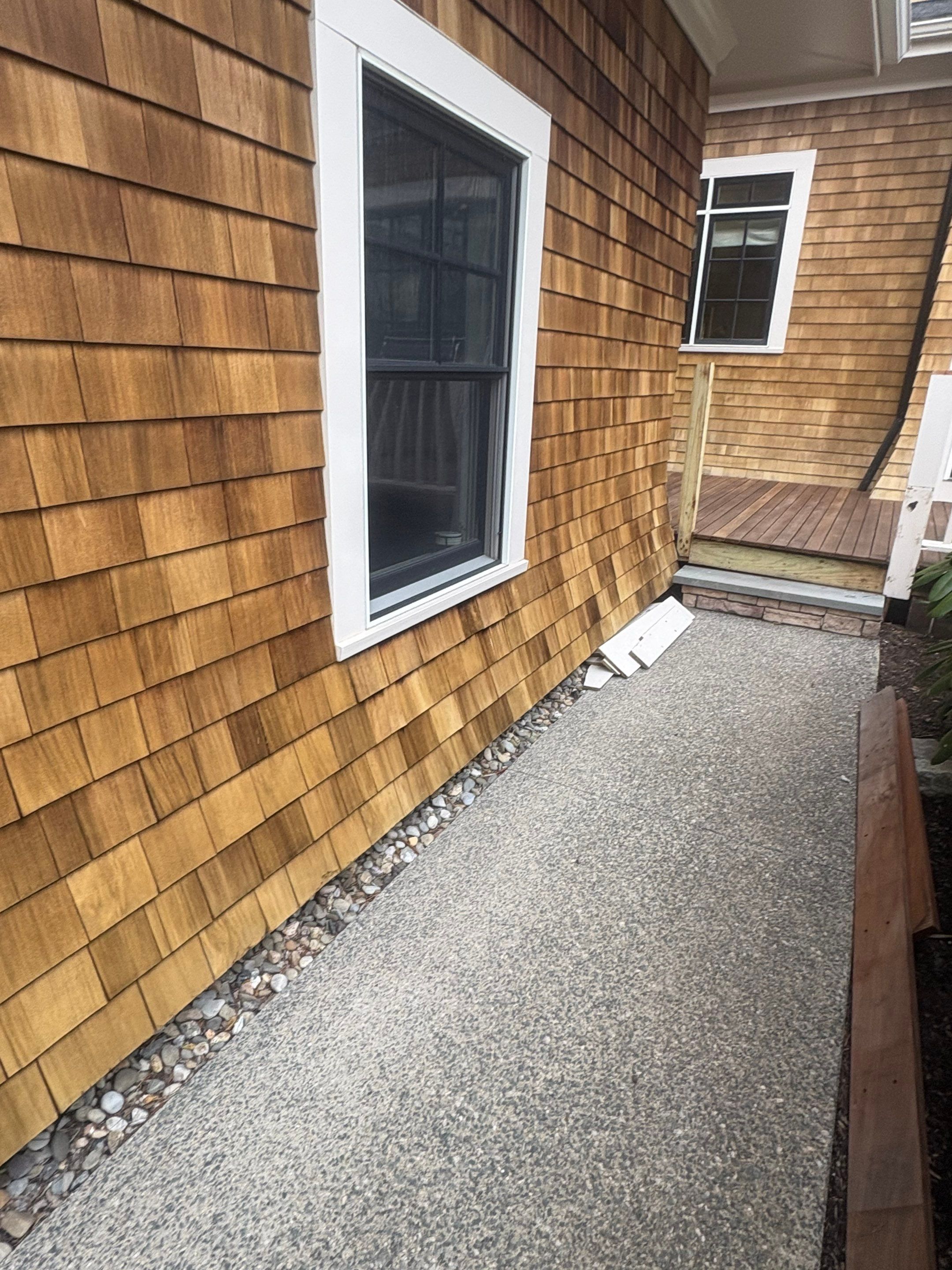 Wood Rot & Shingle Repairs  by Dennis Moffitt Painting