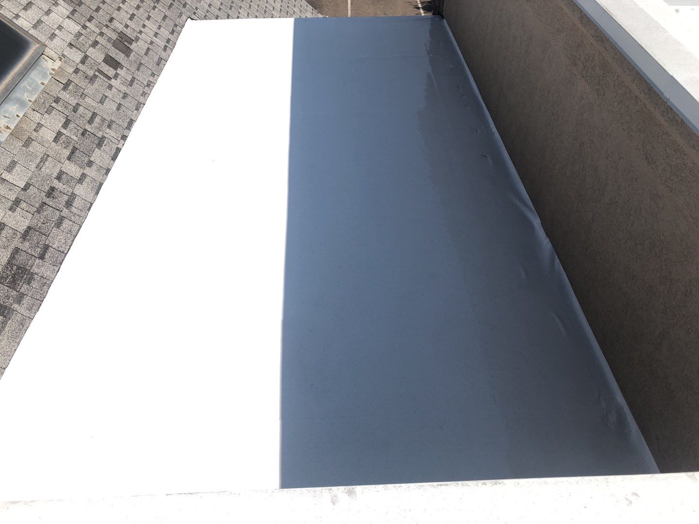 Commercial Roofing Installation using American Standard Coating - S  by A to Z Roofing