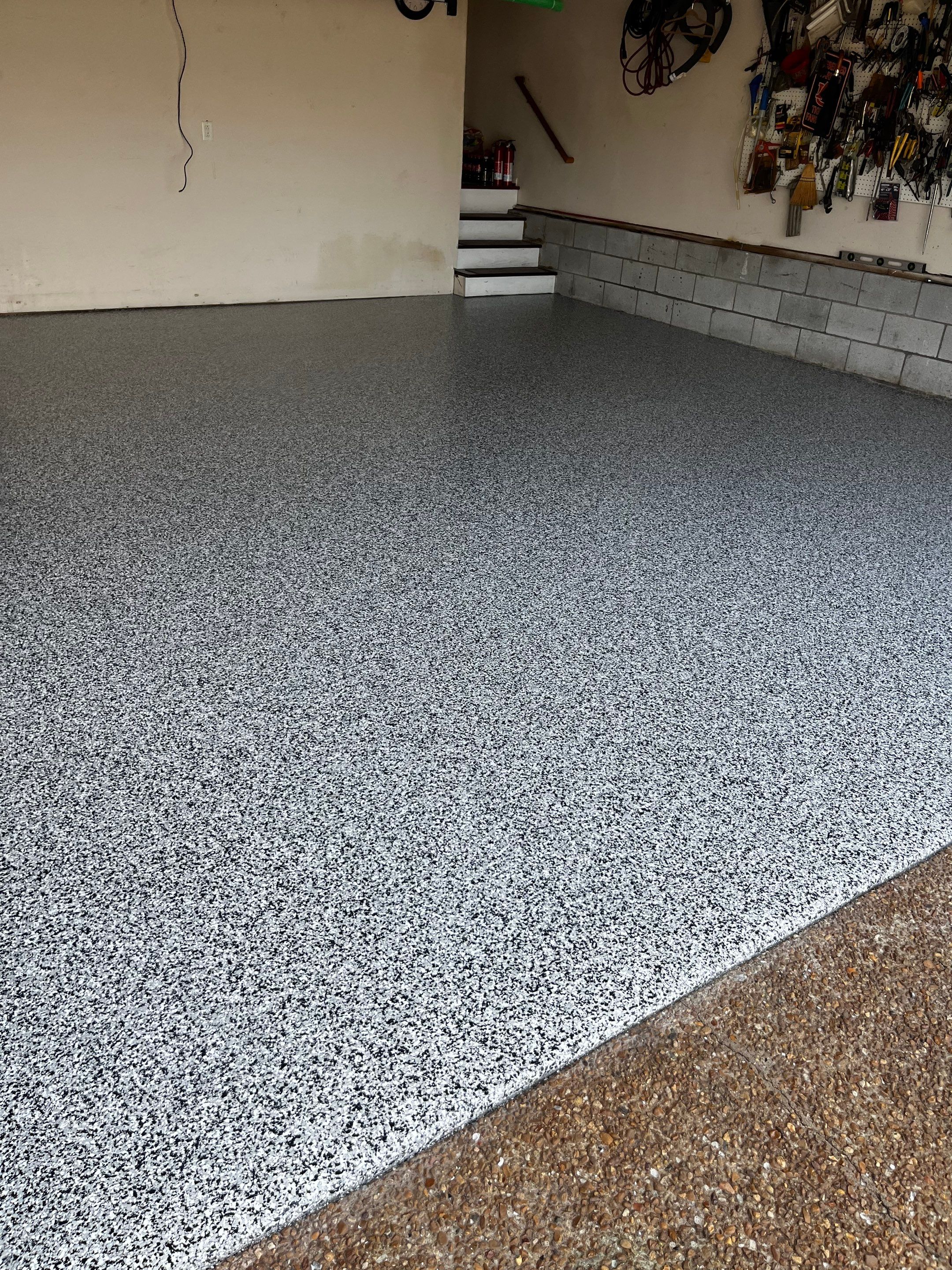 Garage Floor Coating using Silverton by My Garage Floor Guys
