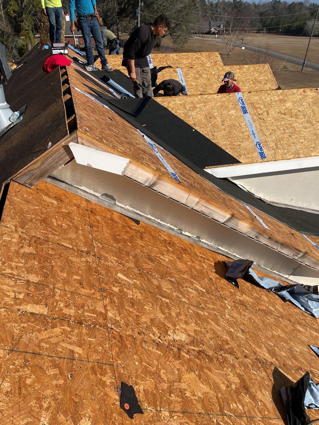 Residential Roofing Installation using Roof Replacement by American Roofing & Construction LLC