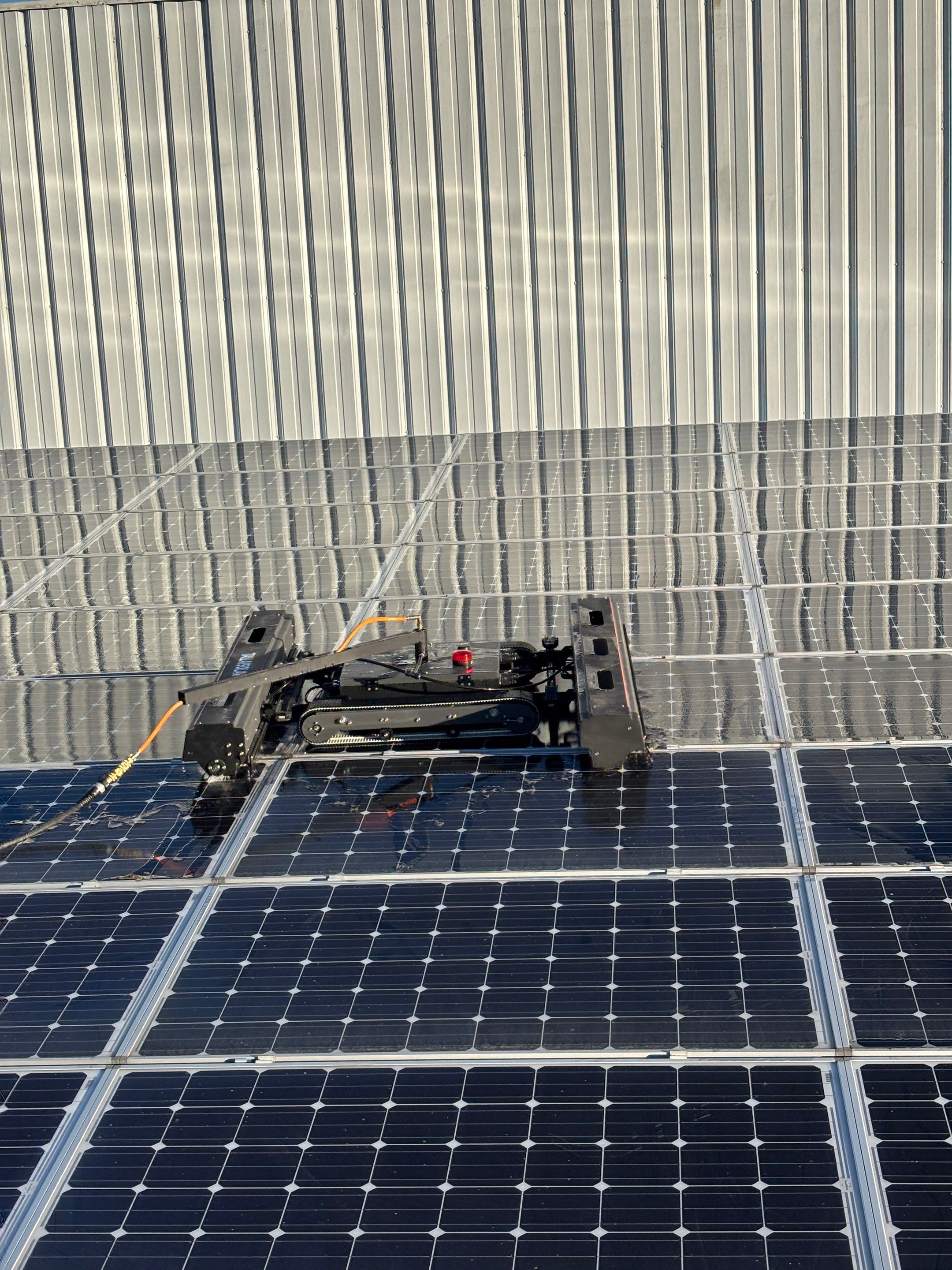 Commercial Solar Panel Cleaning by Palm Coast Solar Cleaning