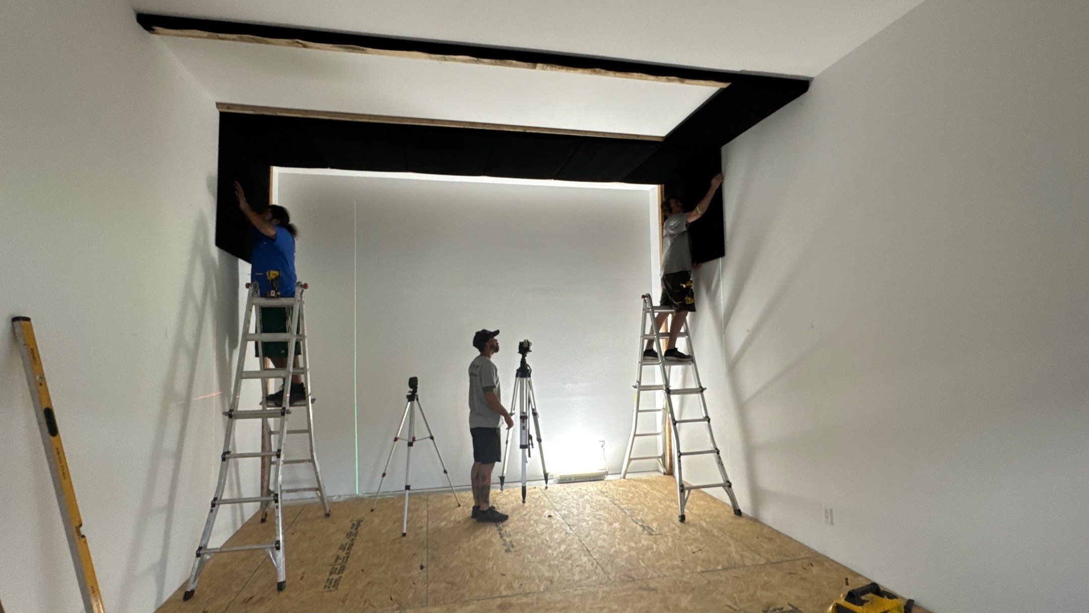 A Custom Golf Sim Made To Fit The Entire Room by Banner Garage