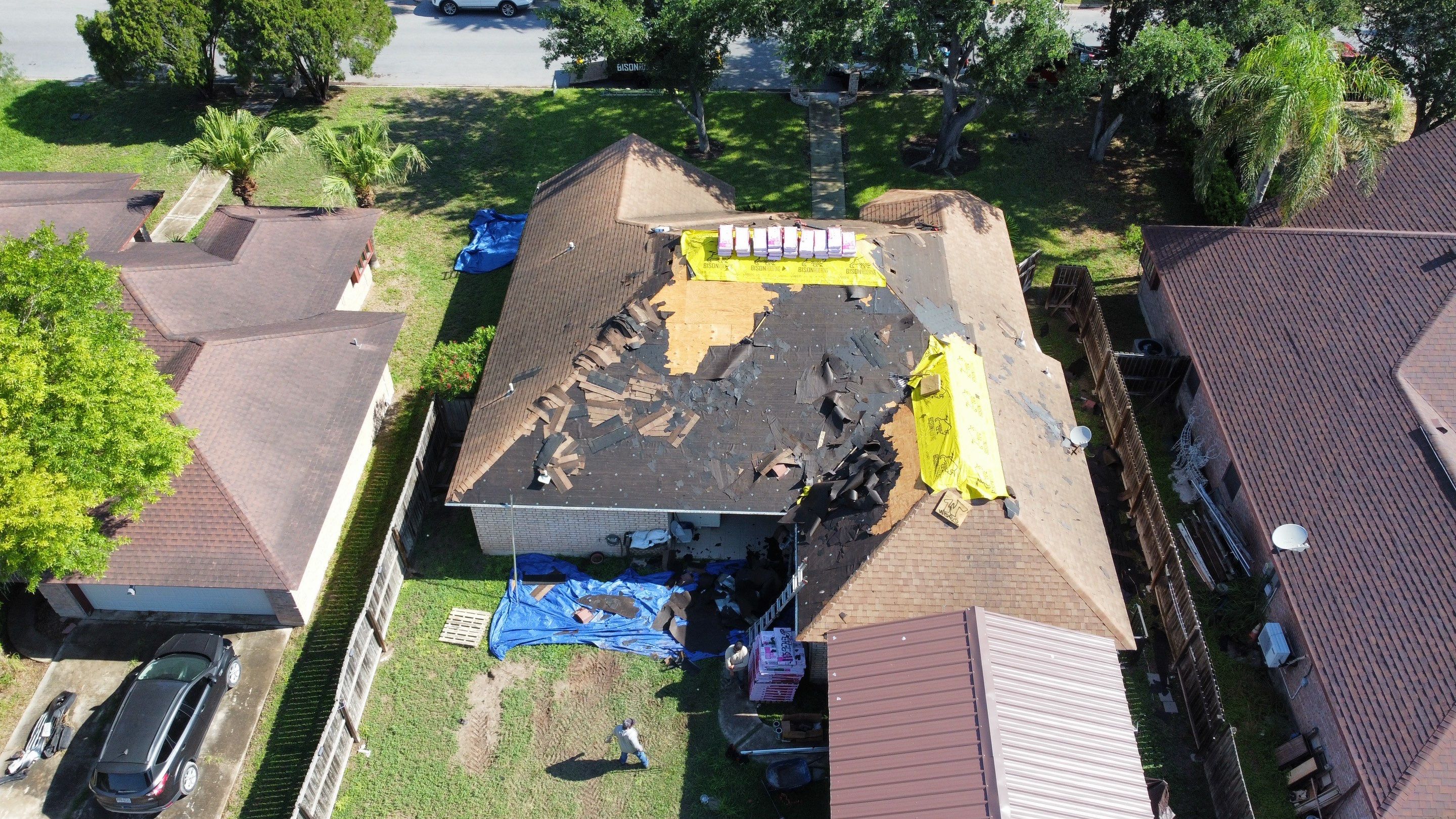 Shingle Roof System  using Owens Corning Duration Storm Shingles by Bison Roofing  