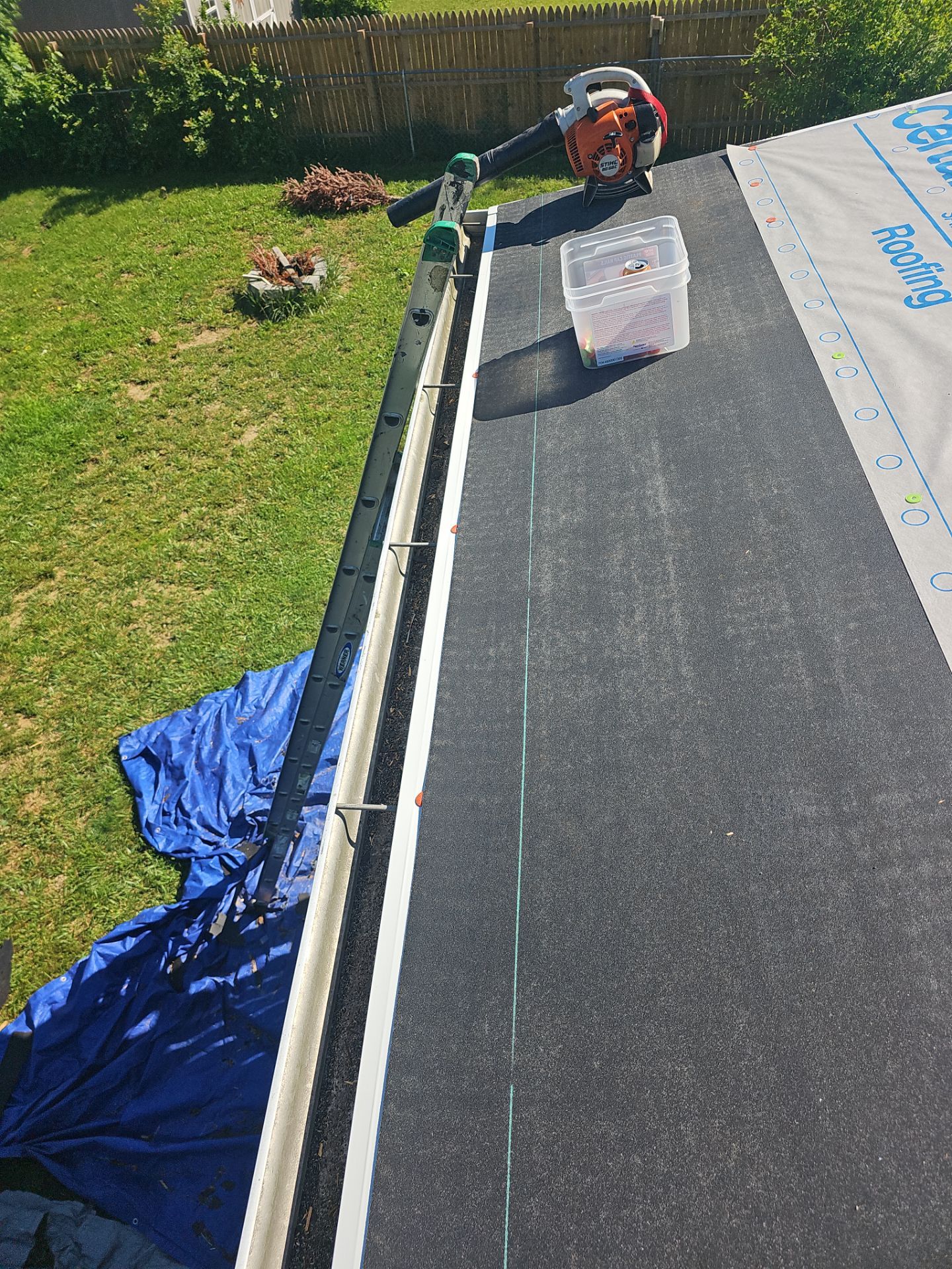 Roof Replacement - Colonial Slate  by Winchester Roofing