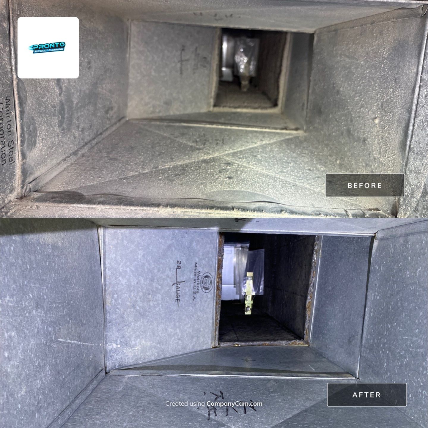 Pronto Air Duct Cleaning featured photo.
