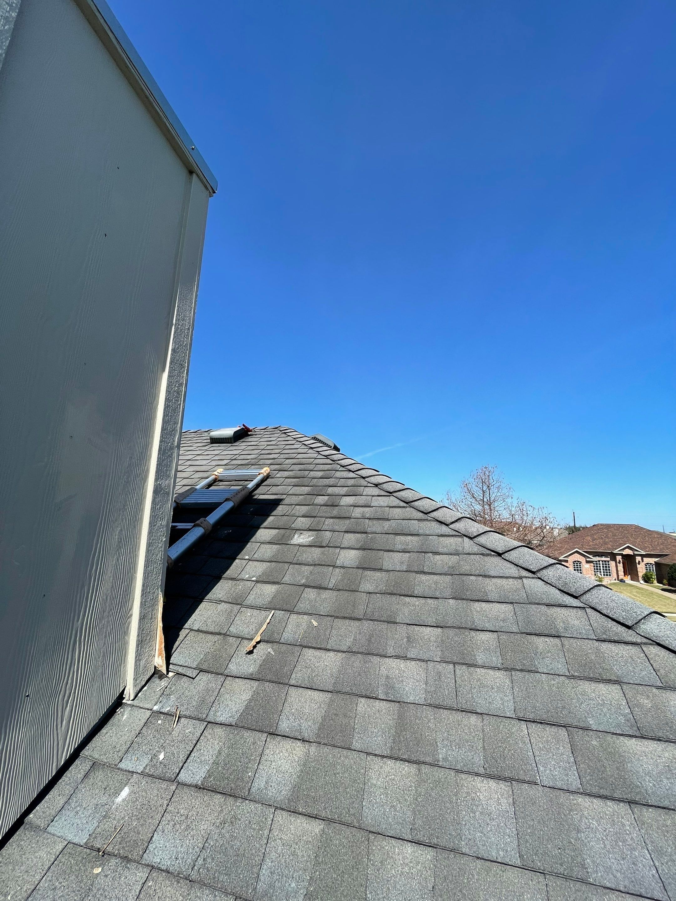 Residential Roofing Repair Replacing Chimney Cap by Lighthouse Roofing