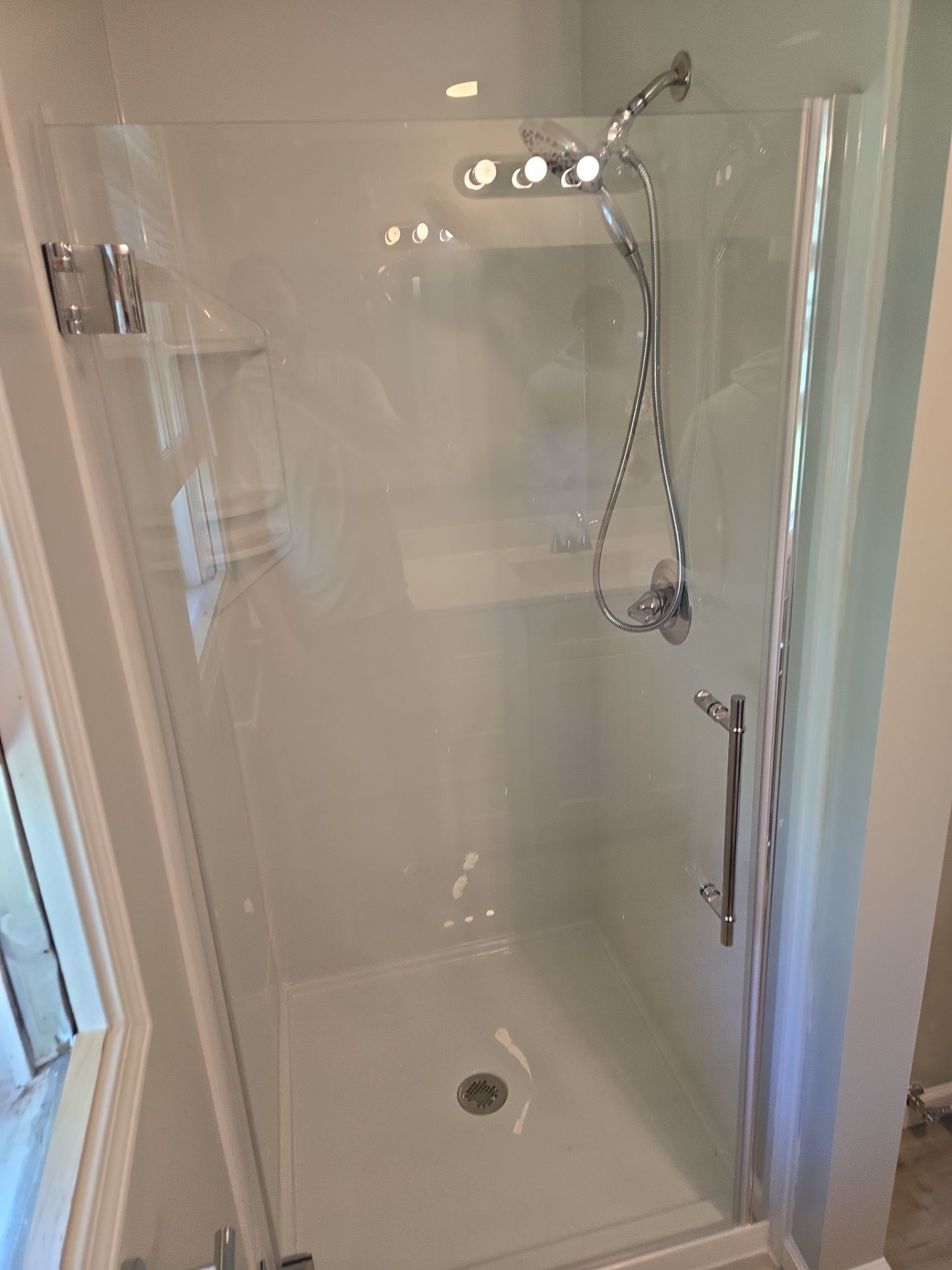 Bathroom Remodel using Shower Door by The Shower Company