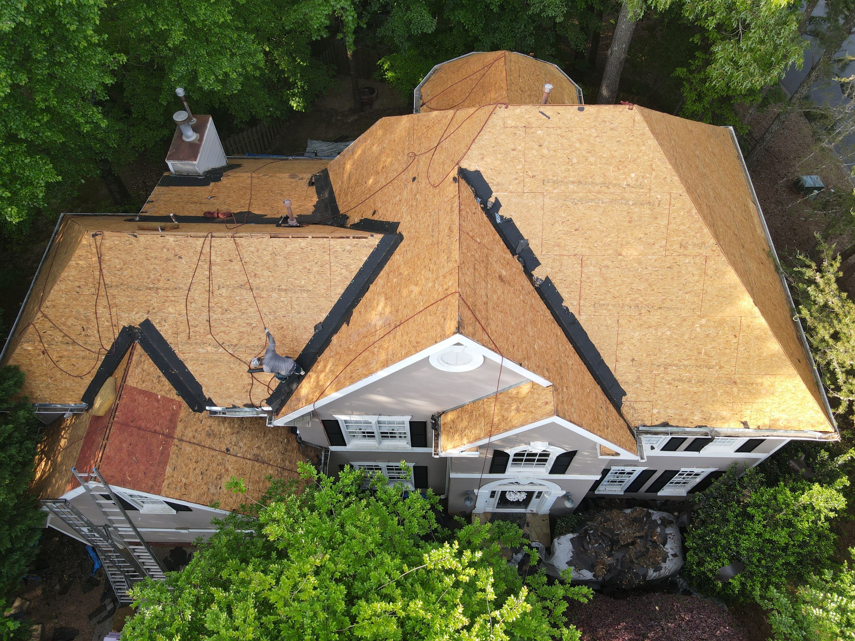 Residential Roofing Installation using Owens Corning by Inspector Roofing and Restoration