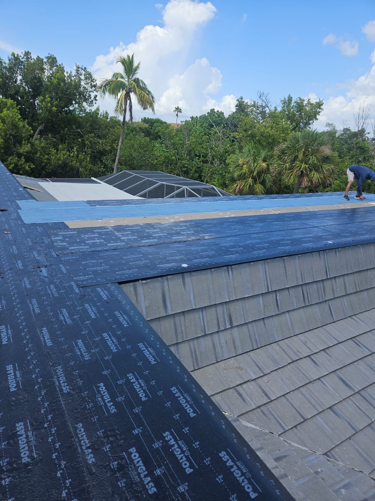 Concrete Tile Roof Replacement by Four Peaks Roofing