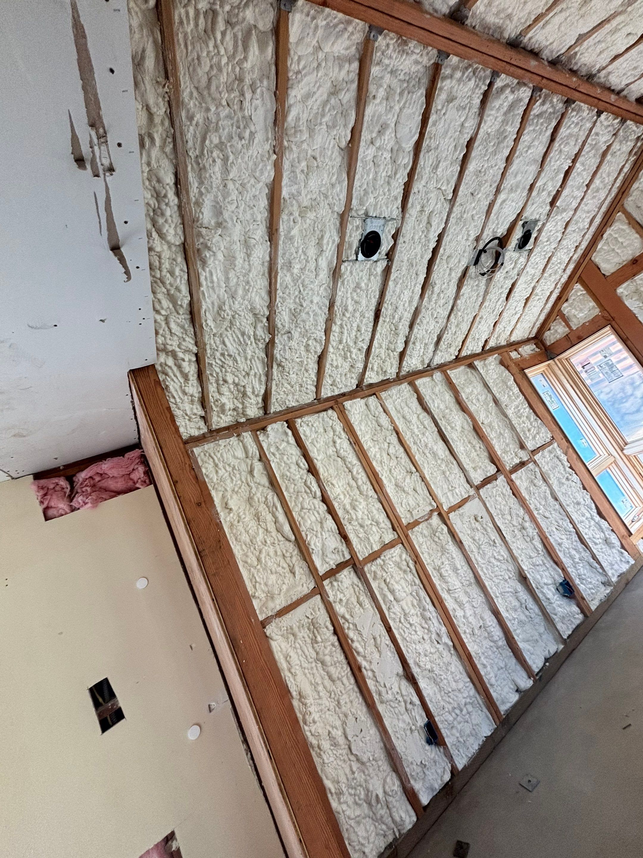 Spray Foam Project in Santa Barbara by Insulation Labs