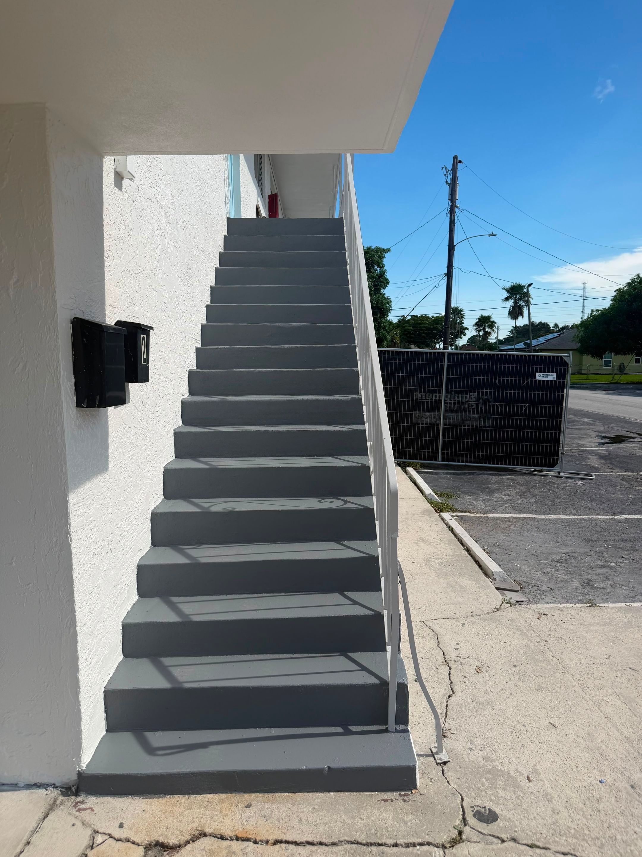 Commercial Painting and Stucco Restoration for Fort Lauderdale Building by John “The Greek” Painting